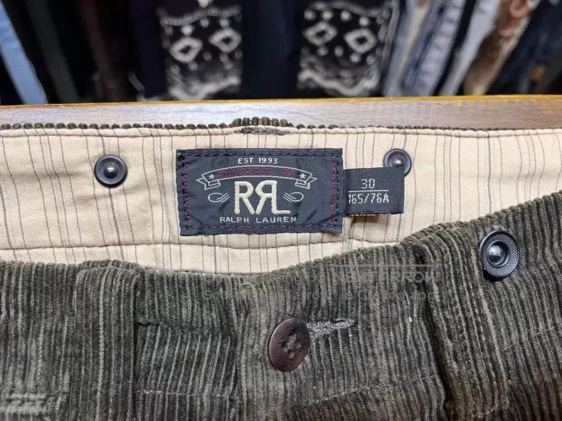 RRL Ralph Lauren RRL Ralph Lauren Vintage heavyweight corduroy casual pants Size US 32 / EU 48 - 4 Thumbnail