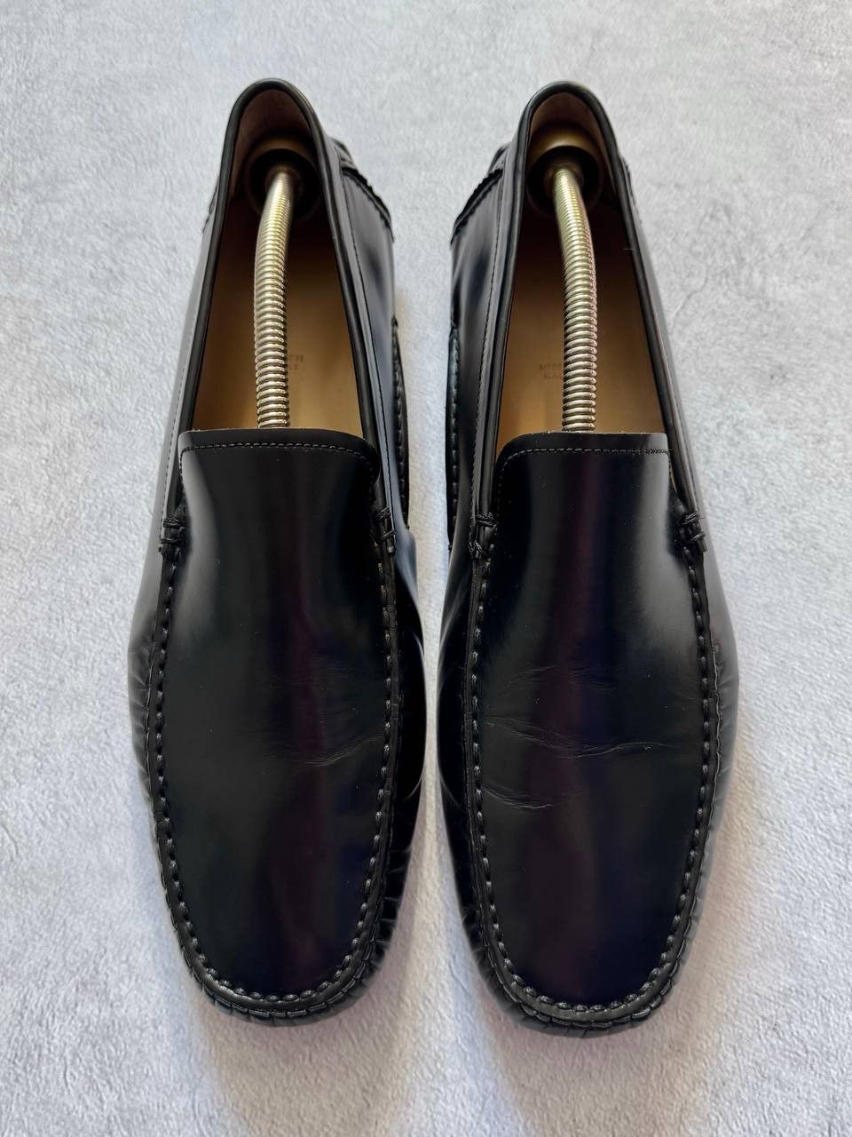 Bally Bally Walton Leather Drivers Black Loafers Men's Shoes Size US 12 / EU 45 - 4 Thumbnail