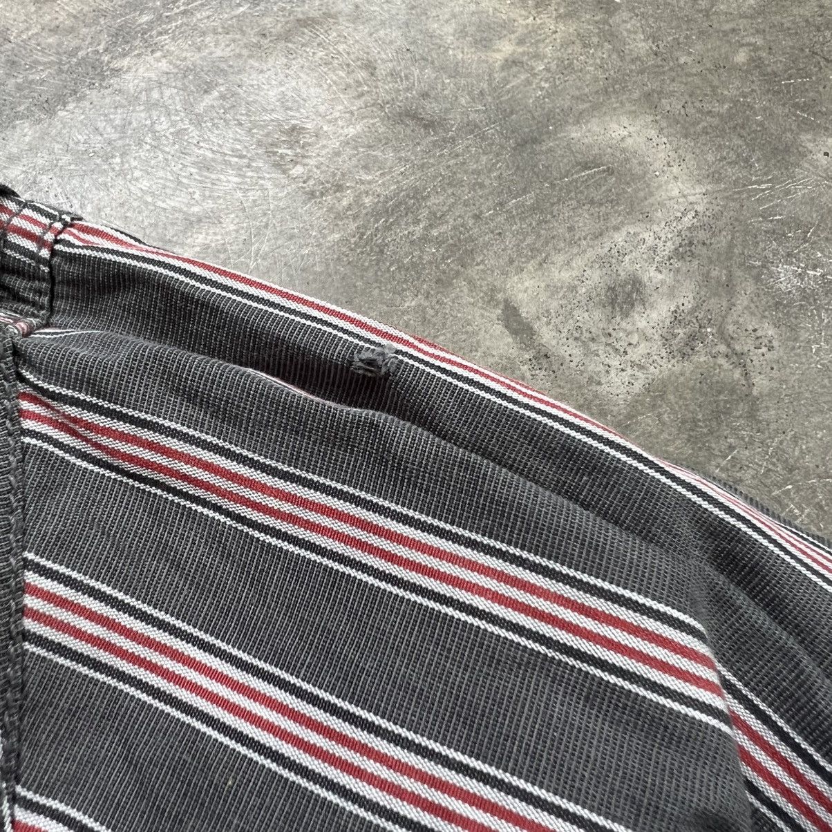 Nigel Cabourn Nigel Carboun Vertical Stripe Longsleeve Button up Shirt Size US XL / EU 56 / 4 - 8 Thumbnail