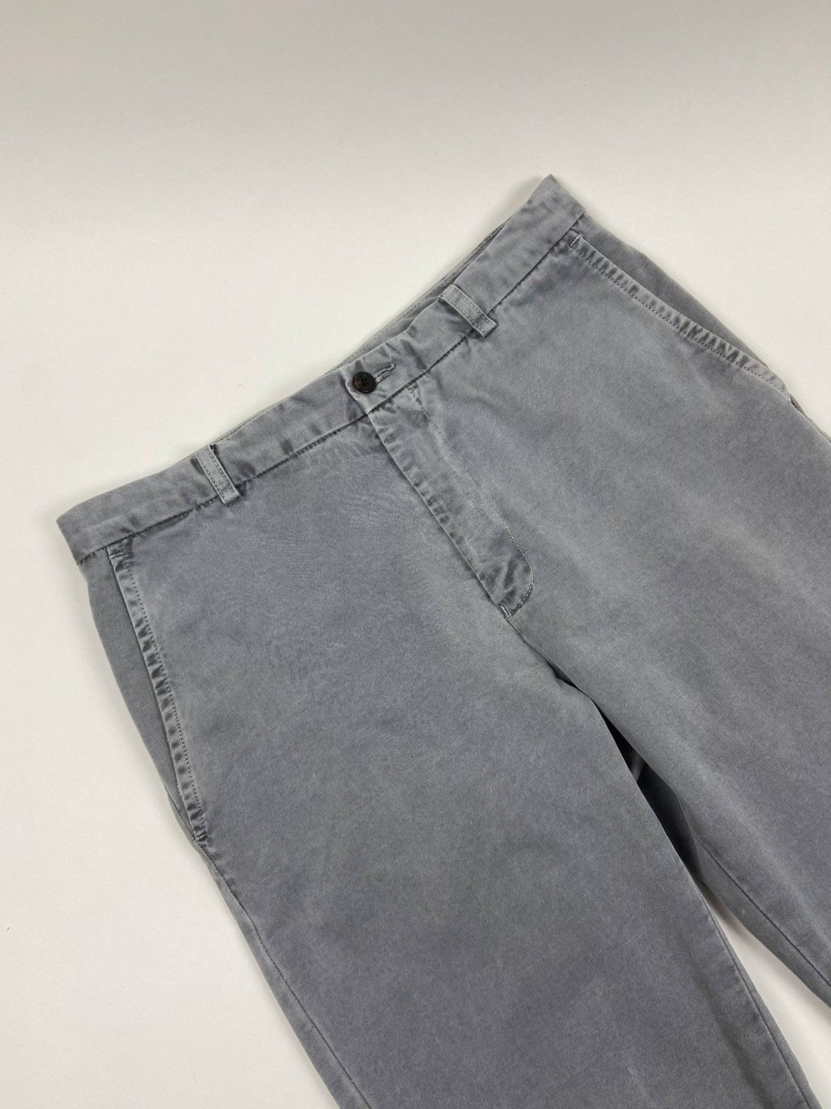 Our Legacy Our Legacy Chino Pants Grey 46 Cotton Slim Straight Trousers Size US 30 / EU 46 - 3 Thumbnail