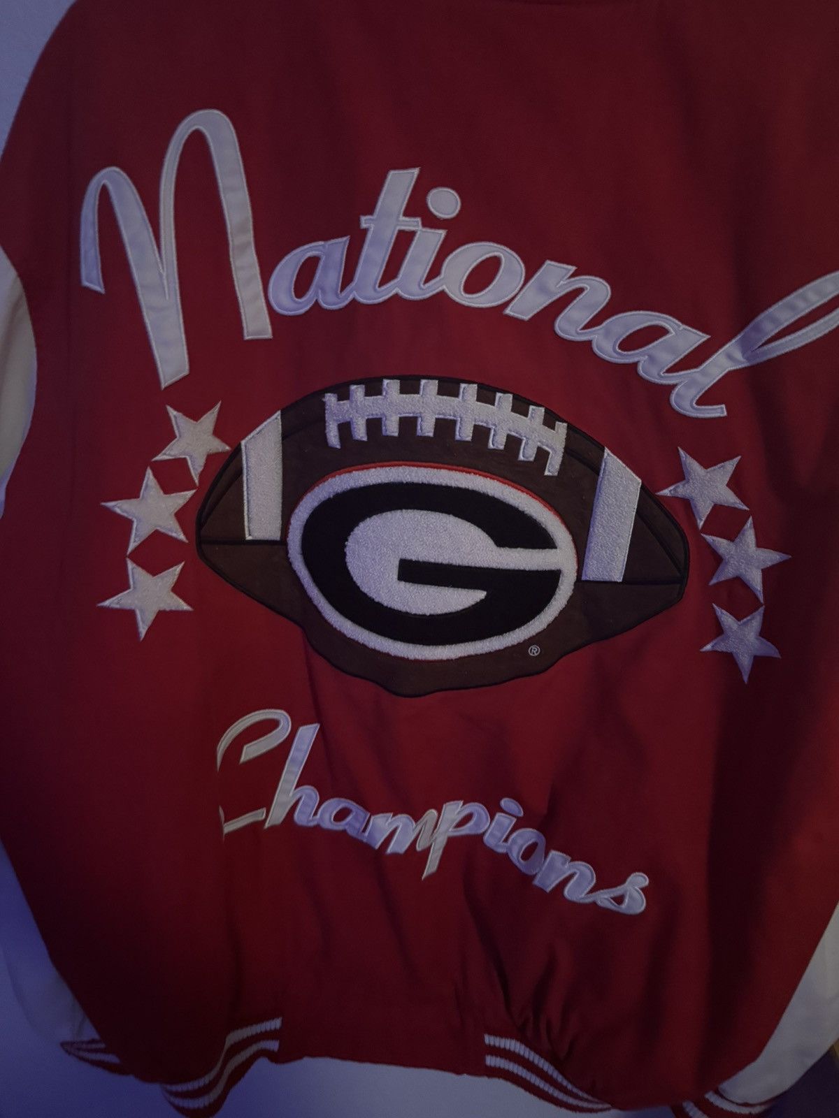 G-III G-III Vintage Georgia Bulldogs Championship Varsity Size US L / EU 52-54 / 3 - 2 Thumbnail