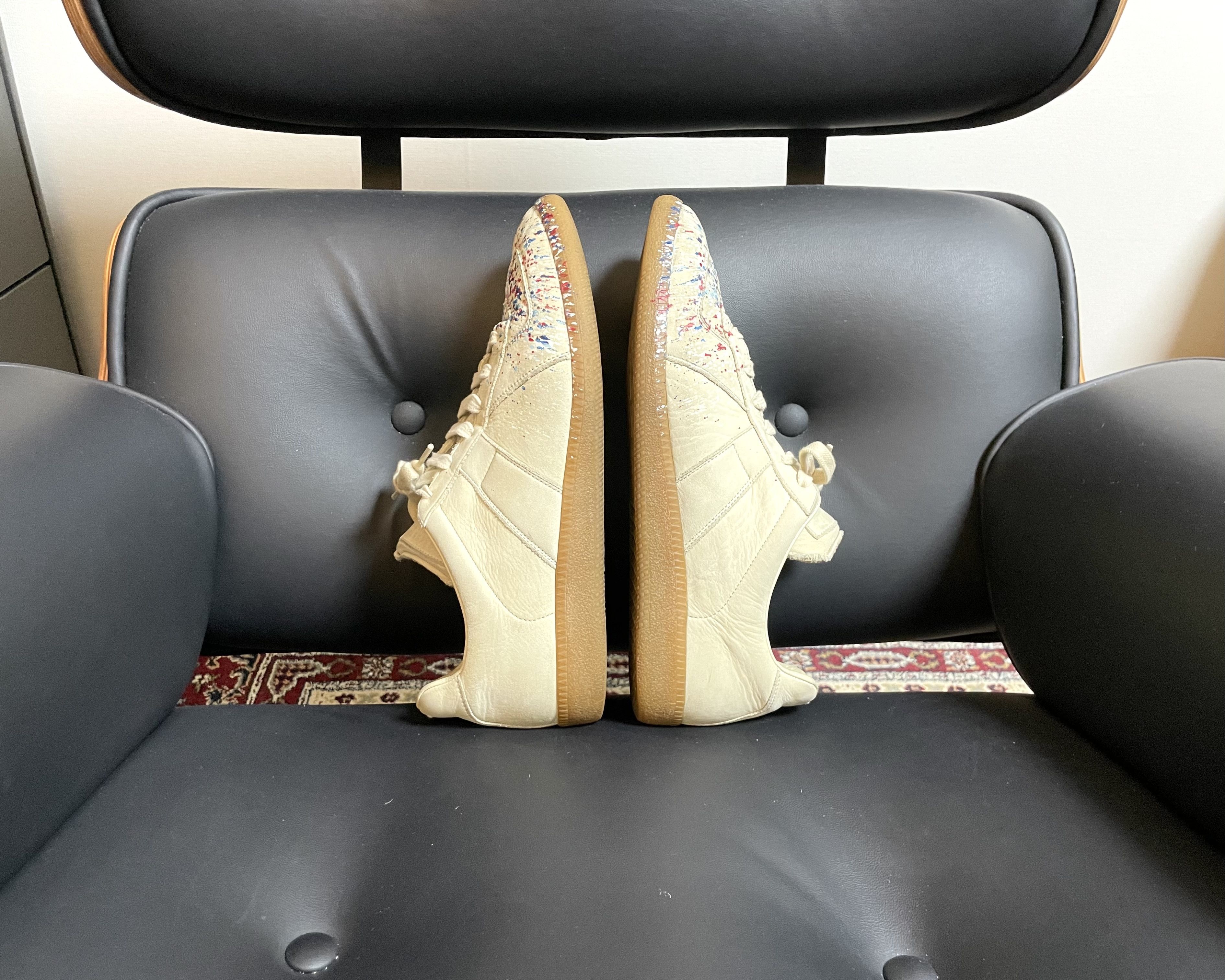 Maison Margiela Maison Margiela GAT (Paint Splatter 2015 Archive) Size US 8.5 / EU 41-42 - 21 Thumbnail