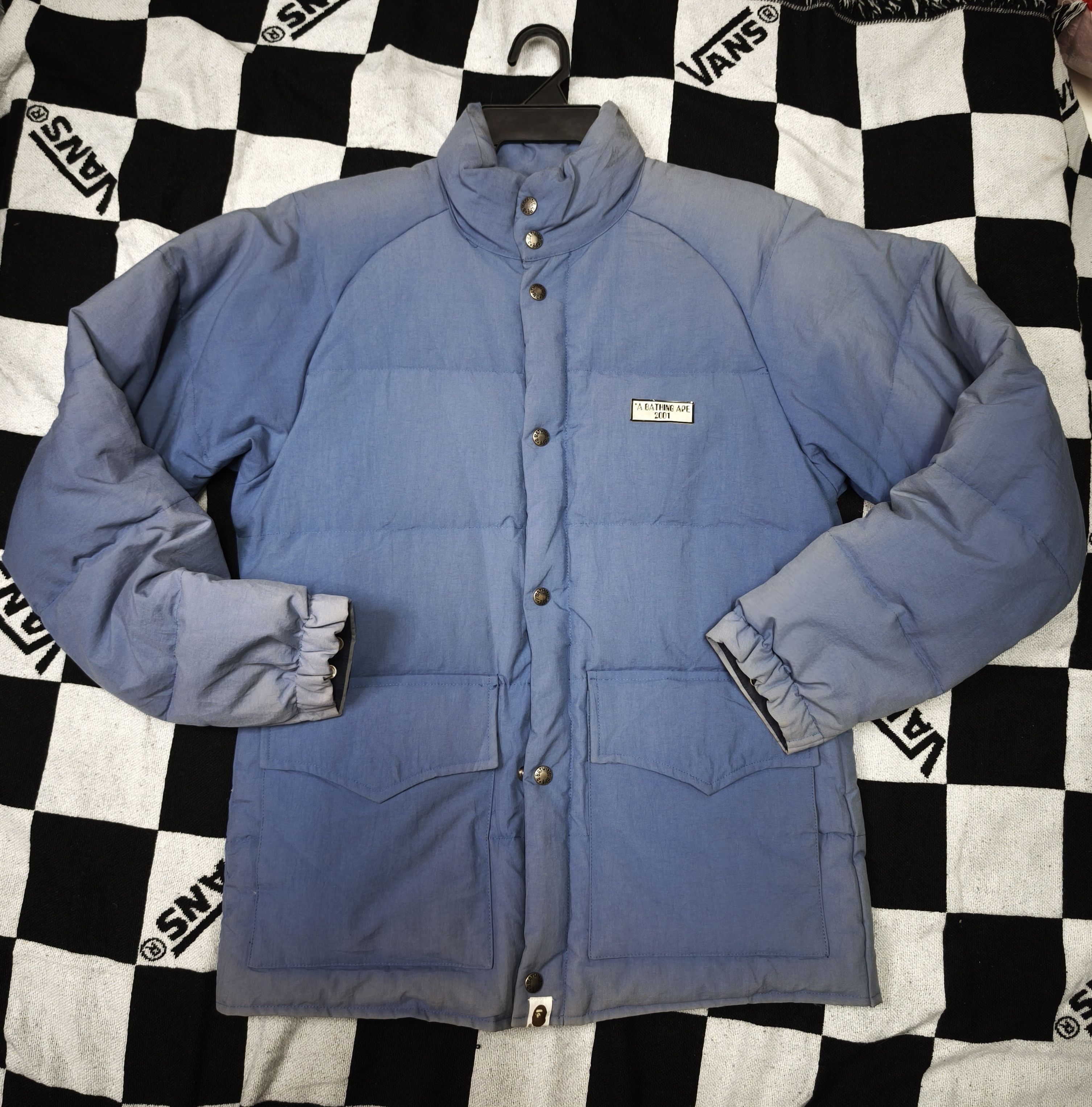 Bape × Vintage A BATHING APE PUFFER DOWN JACKET HEAVY COAT SZ S Size US S / EU 44-46 / 1 - 1 Thumbnail