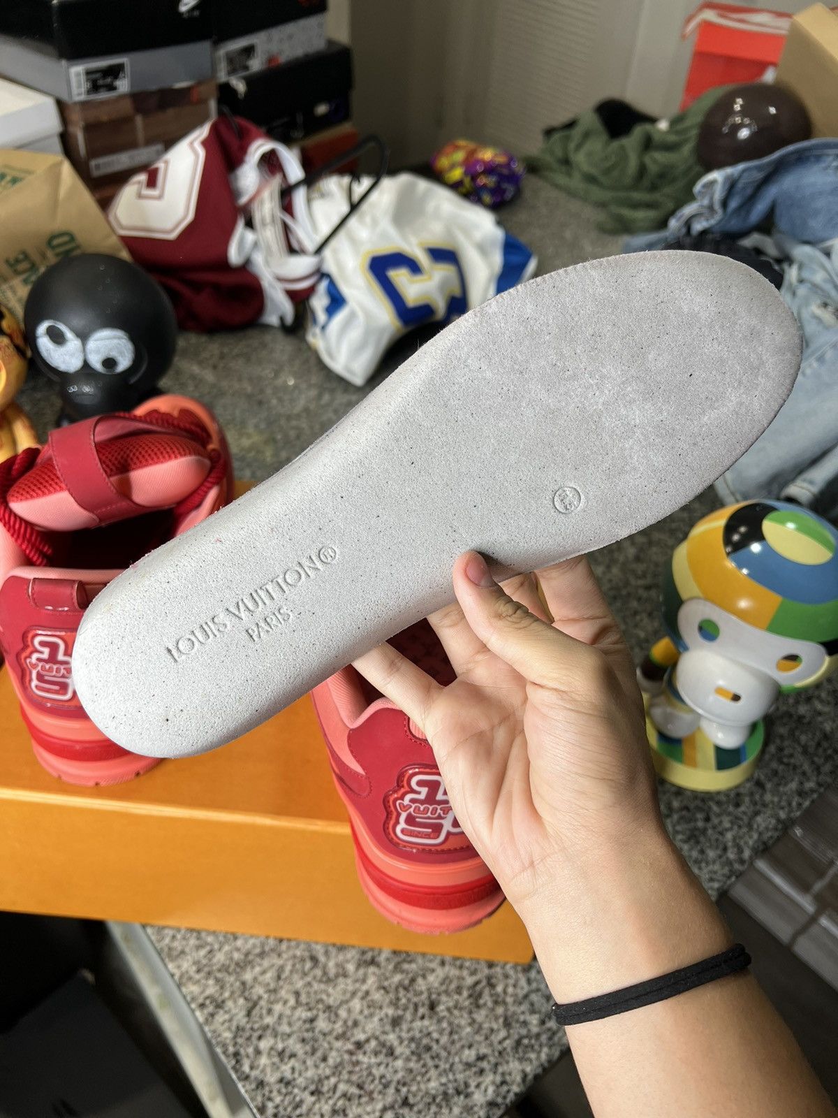Louis Vuitton Lv Skate Sneaker ‘Red’ Size US 12 / EU 45 - 11 Thumbnail