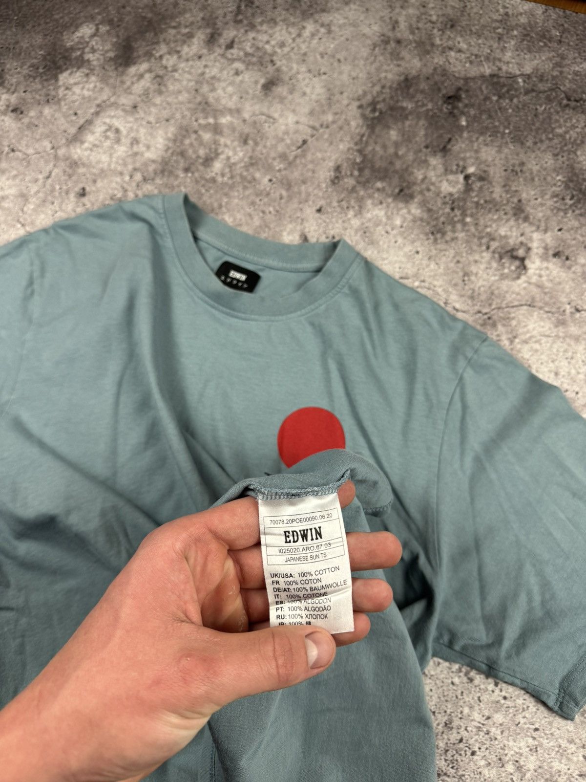 Edwin VINTAGE EDWIN JAPANEESE RARE BIG LOGO ARCHIVE T SHIRT Size US M / EU 48-50 / 2 - 4 Thumbnail