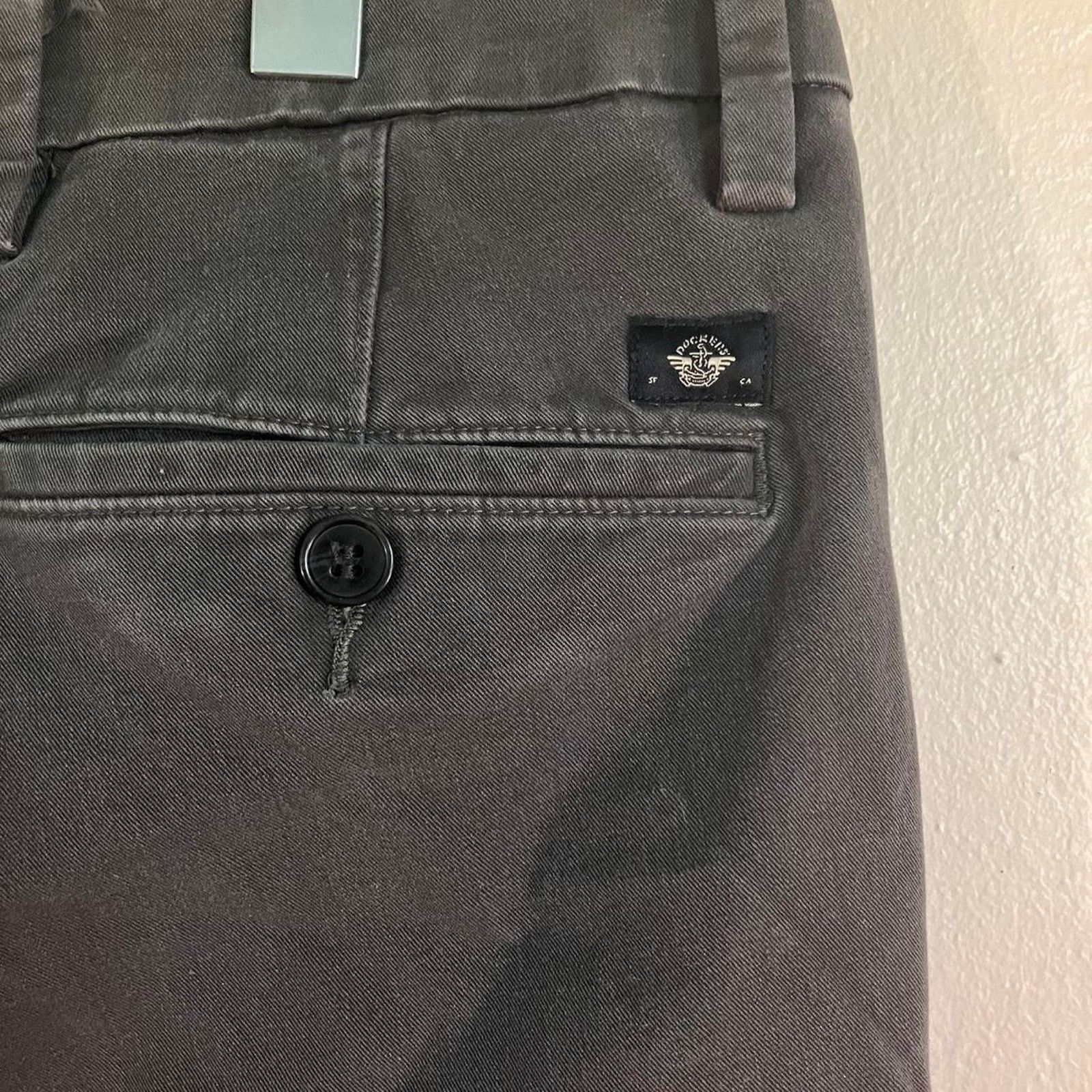 Dockers Dockers Gray Straight Leg Chino Pants 34 Size US 34 / EU 50 - 6 Thumbnail