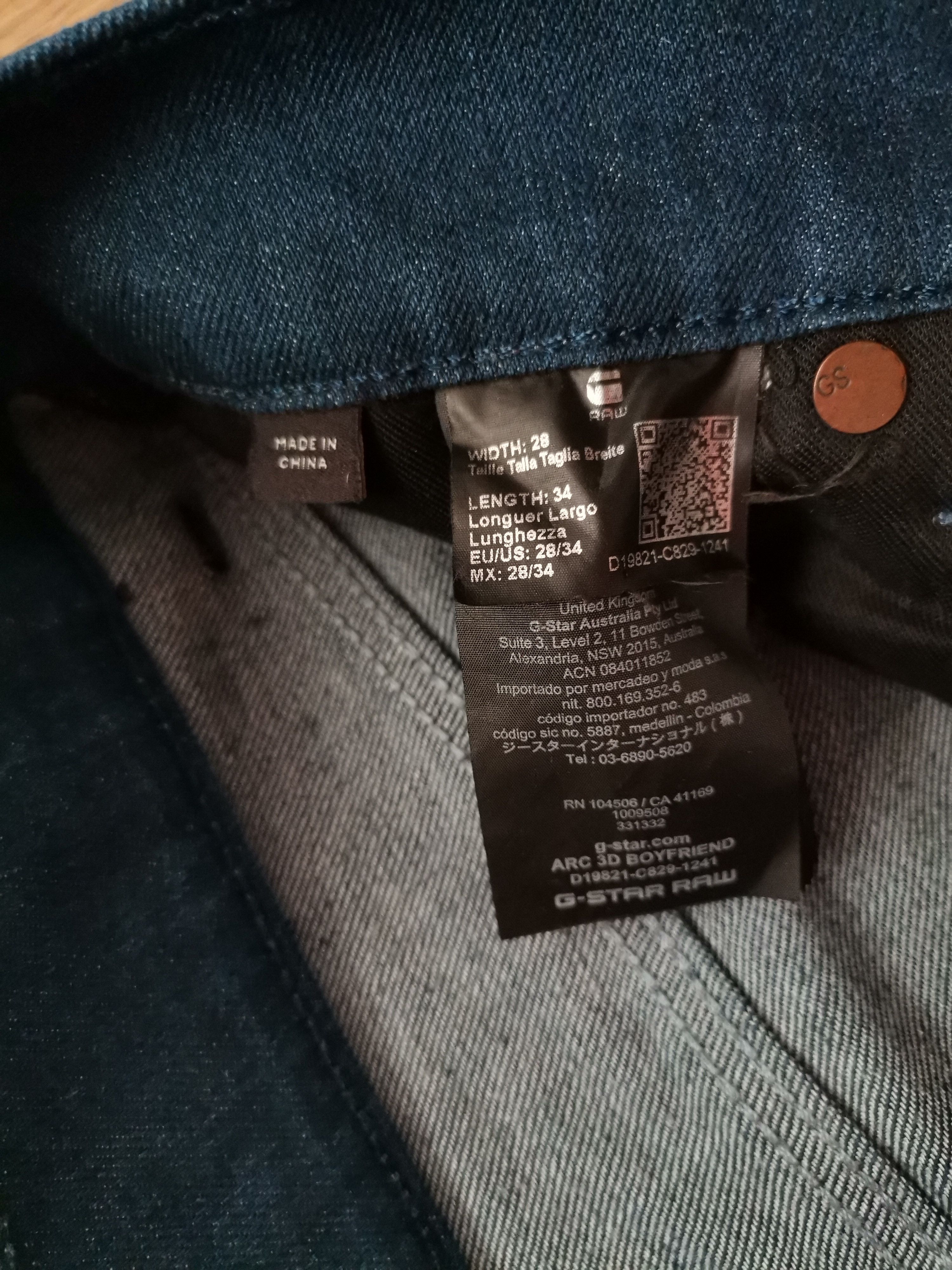G-Star G-Star Raw Jeans Size US 30 / EU 46 - 3 Thumbnail
