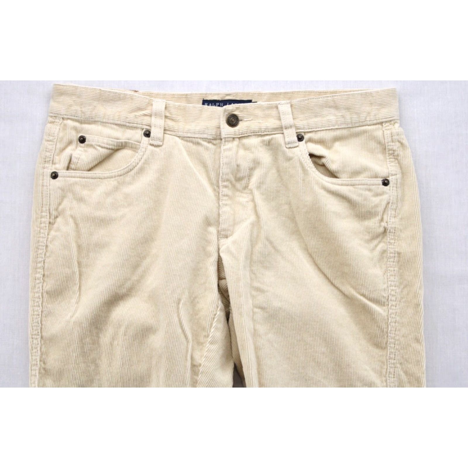 Ralph Lauren Ralph Lauren Chino Pants Women's Size 6 Brown Corduroy Straight Leg Casual 90s Retro Size 28" / US 6 / IT 42 - 2 Thumbnail
