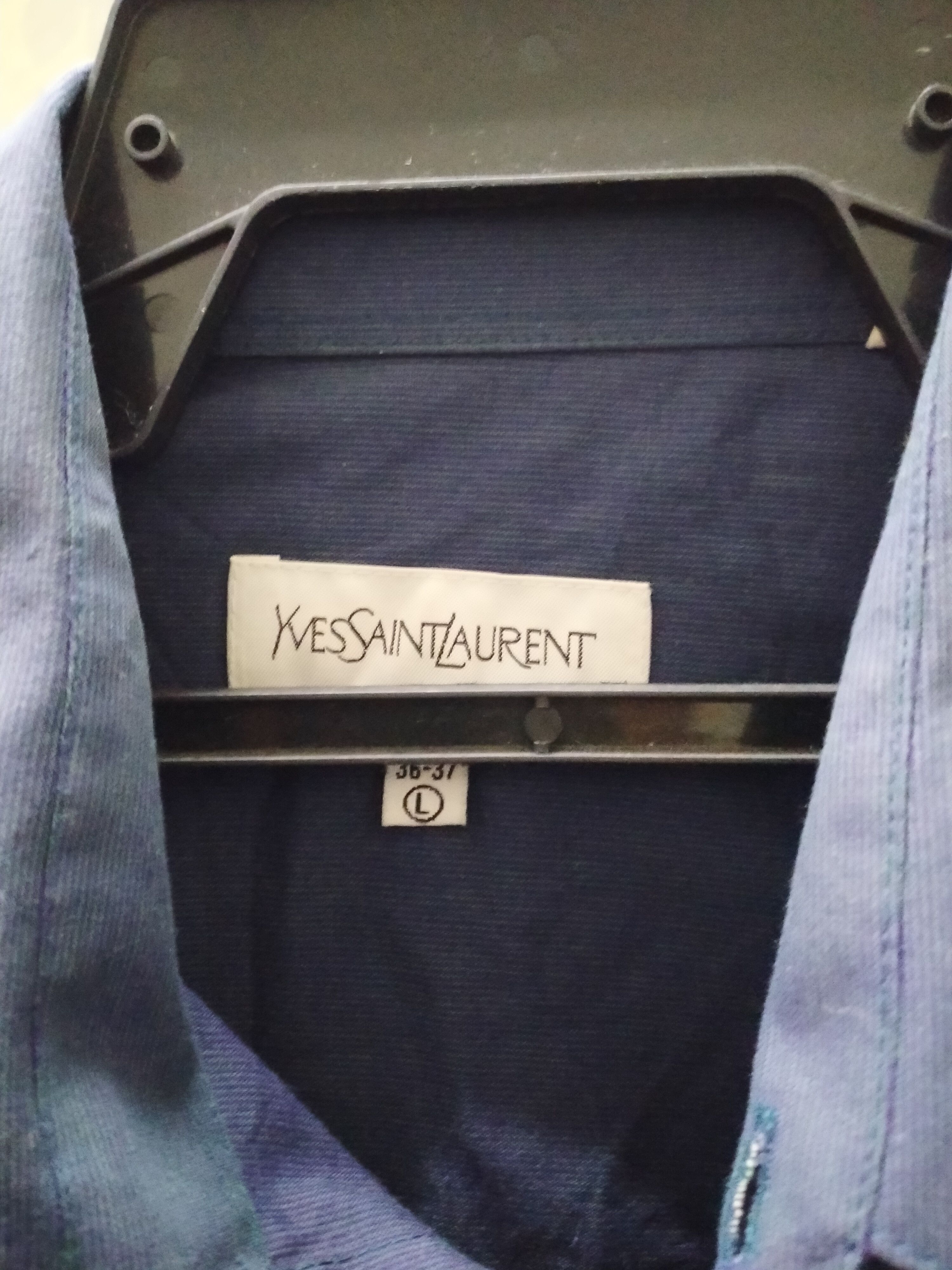 Saint Laurent Paris × Yves Saint Laurent Yves saint Laurent long sleeve shirts Size US L / EU 52-54 / 3 - 4 Thumbnail