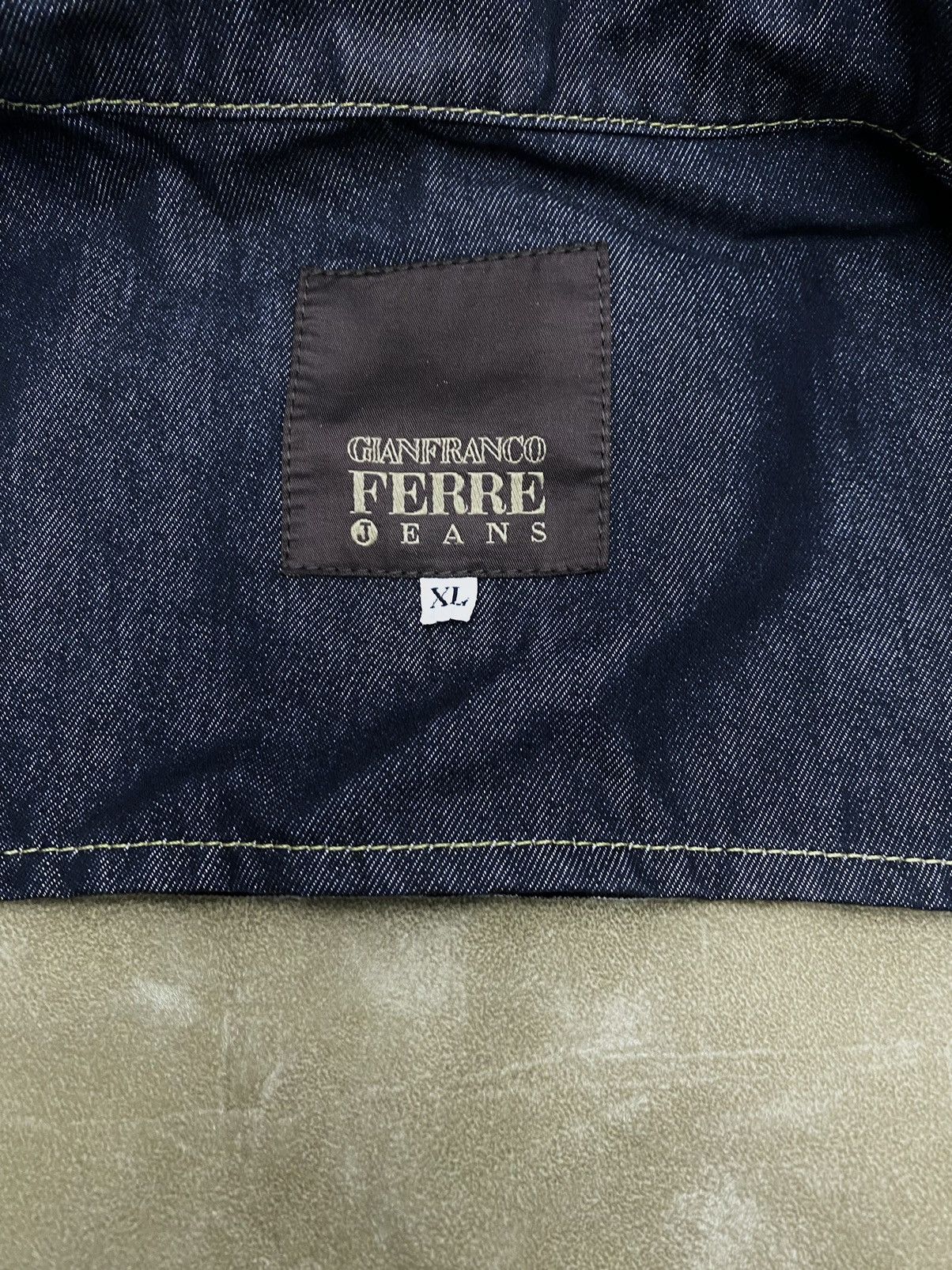 Gianfranco Ferre Gianfranco Ferre vintage 90’s denim jacket Size US XL / EU 56 / 4 - 5 Thumbnail