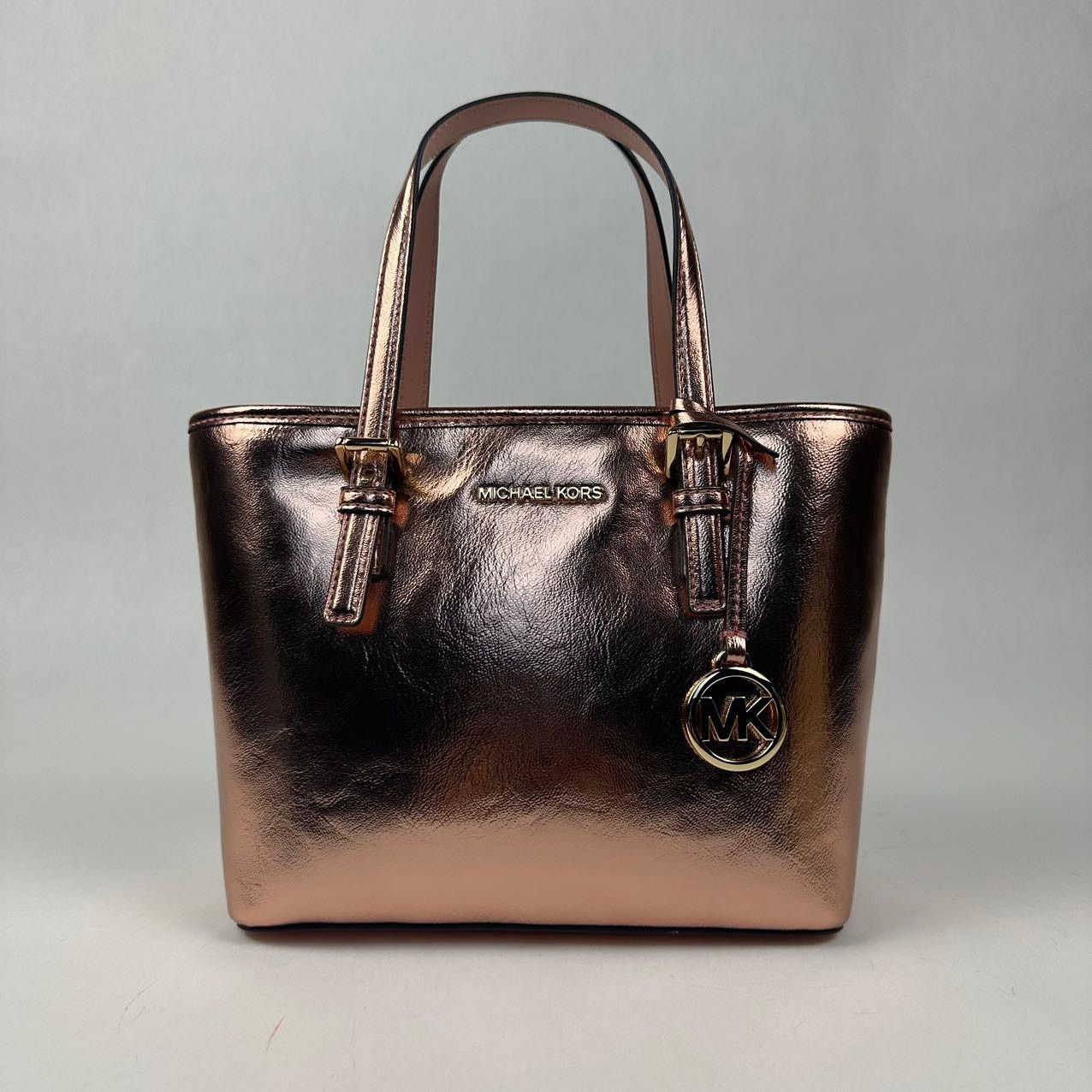 Michael Kors Michael Kors 35H3GTVT0M Jet Set Travel XS Metallic Size ONE SIZE - 3 Thumbnail