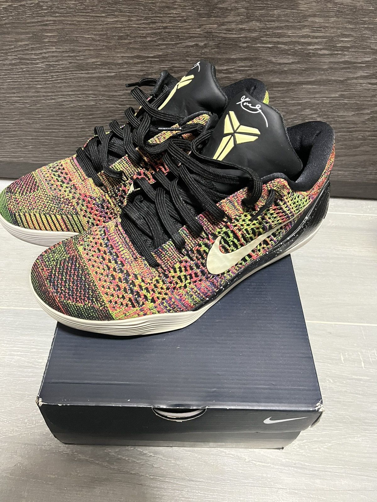 Nike Nike Kobe 9 Elite Low Multicolor iD mamba supreme stussy Size US 11 / EU 44 - 2 Thumbnail