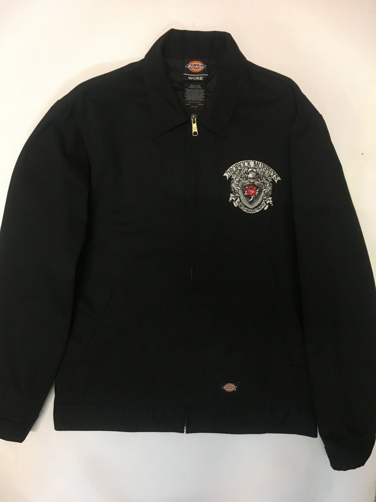 image of Work Jacket Dickies X Dropkick Murphys in Black, Men's (Size Medium)