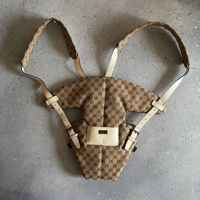 Gucci gg hot sale baby carrier