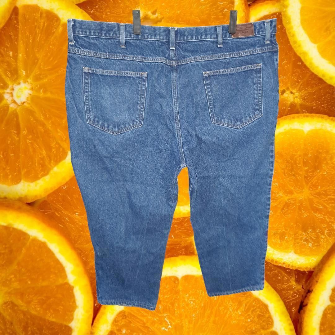 L.L. Bean L.L. Bean Natural Fit Blue Jeans 100% Cotton Size 44x30 Size US 44 / EU 60 - 6 Thumbnail