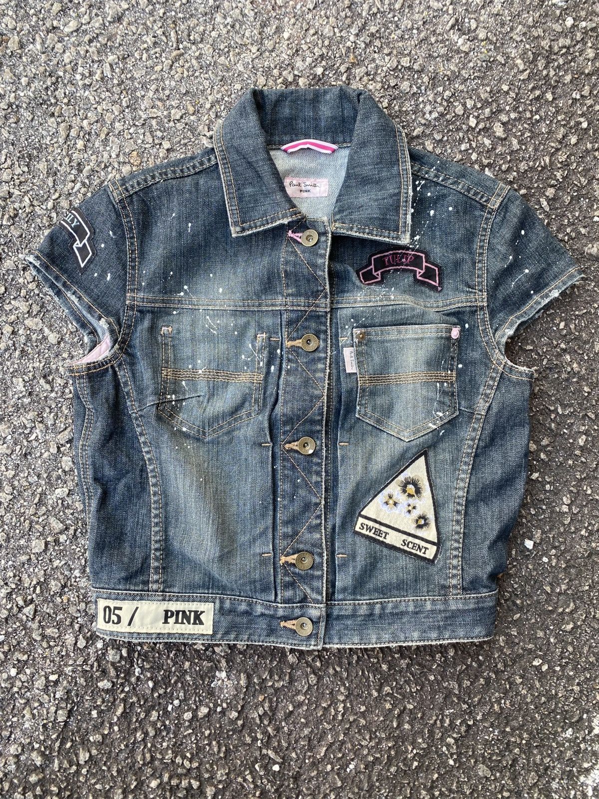 Paul Smith Paul Smith Pink Denim Jacket Size M / US 6-8 / IT 42-44 - 1 Thumbnail