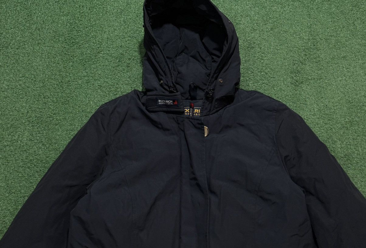 Woolrich Woolen Mills Woolrich Down Parka Arctic Jacket Navy Size L / US 10 / IT 46 - 8 Thumbnail