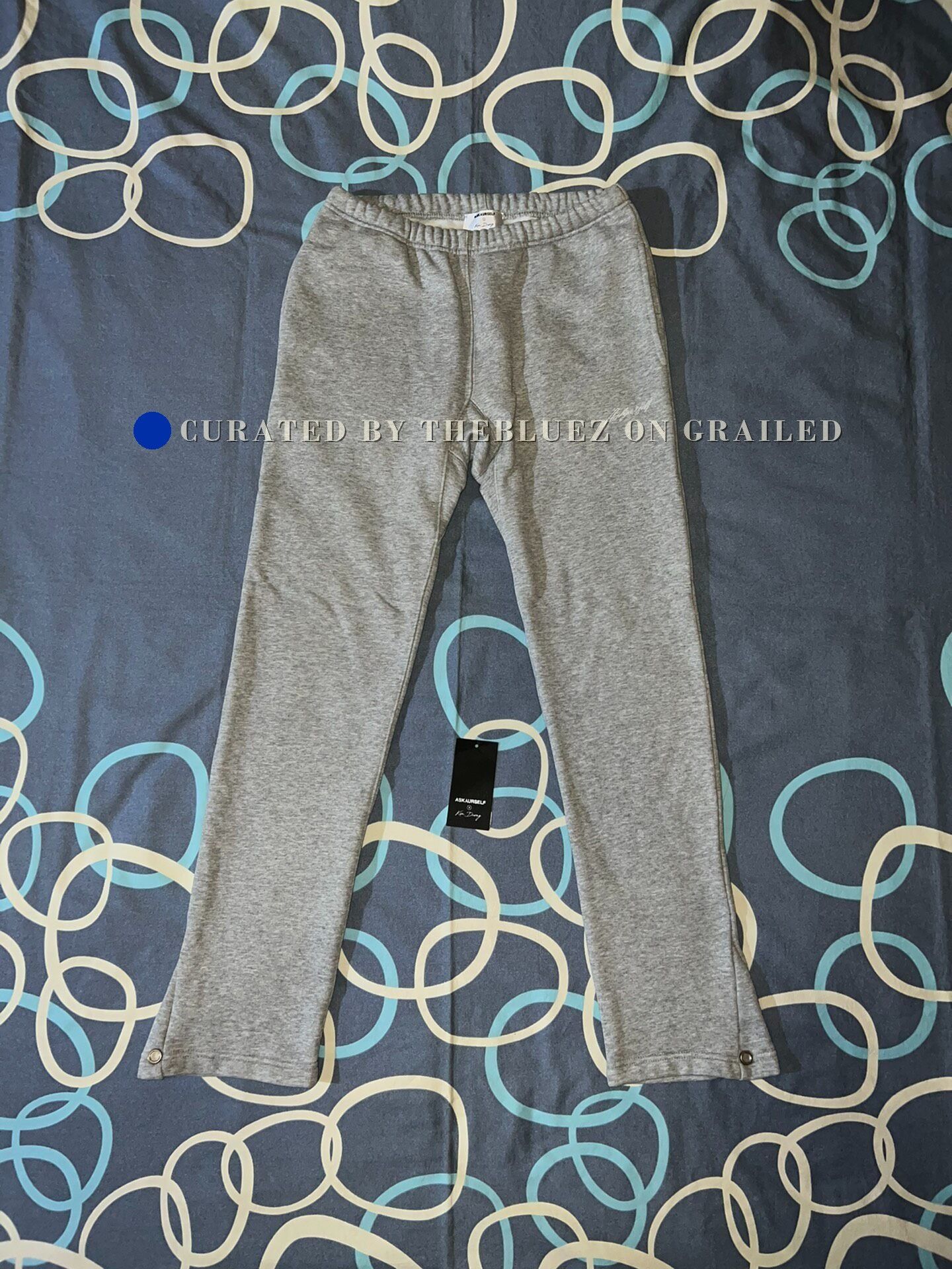 Askyurself Askyurself x Black Dope KD Buttoned Micro-Flare Sweatpants Size US 28 / EU 44 - 1 Thumbnail