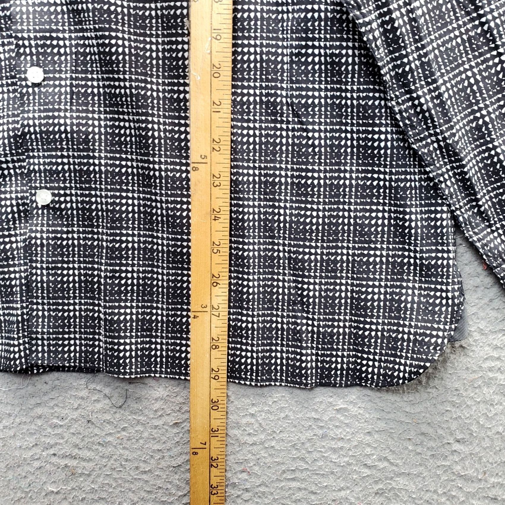 Van Heusen Van Heusen Mens XXL Multi Check Print Golf Shirt Slim Fit Button-Up Casual Size US XXL / EU 58 / 5 - 3 Thumbnail