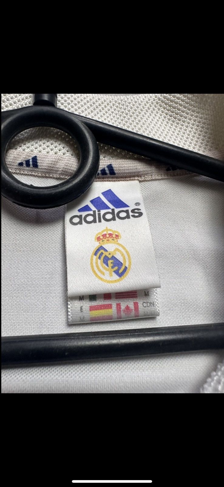Vintage Vintage adidas Real Madrid soccer jersey size M Size US M / EU 48-50 / 2 - 8 Thumbnail