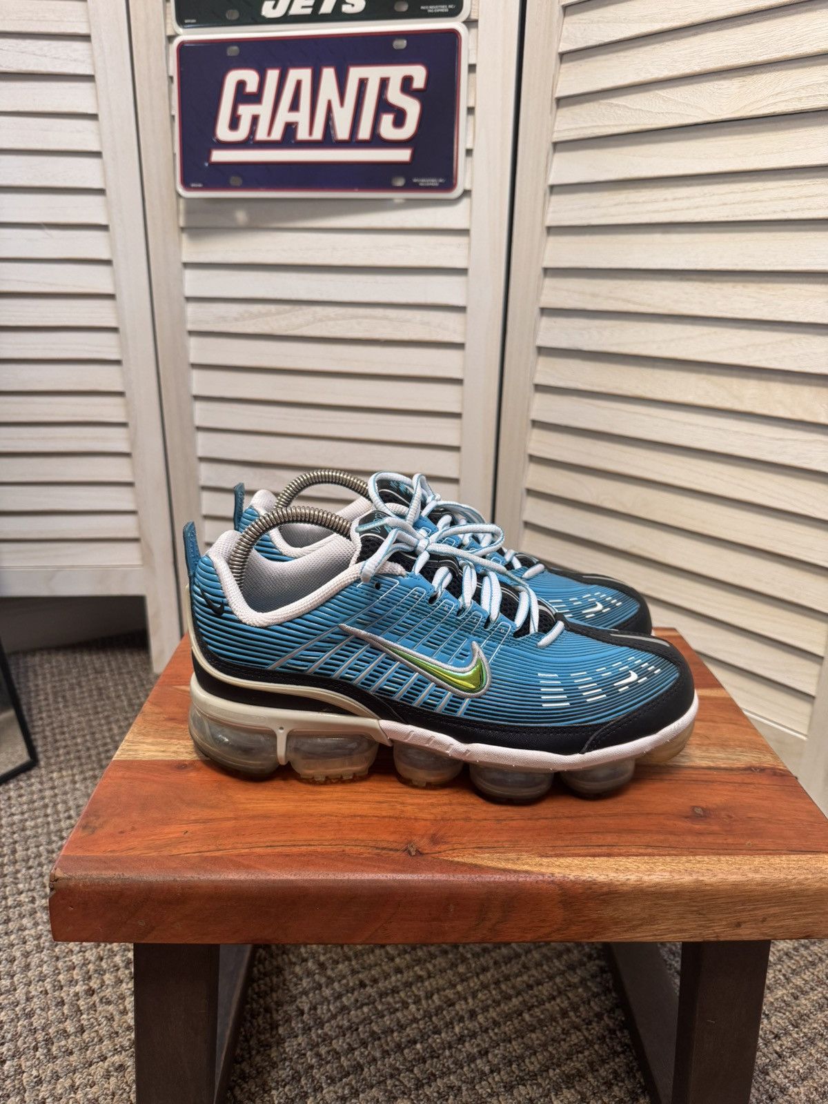 Nike Men’s casual Sneakers Nike Air VaporMax 360 Laser Blue Size US 9.5 / EU 42-43 - 7 Thumbnail
