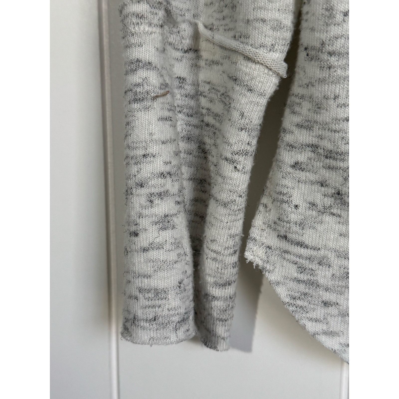 Michael Stars Michael Stars Shirt Womens Small Lexy Crewneck White Ribbed Size M / US 6-8 / IT 42-44 - 8 Thumbnail