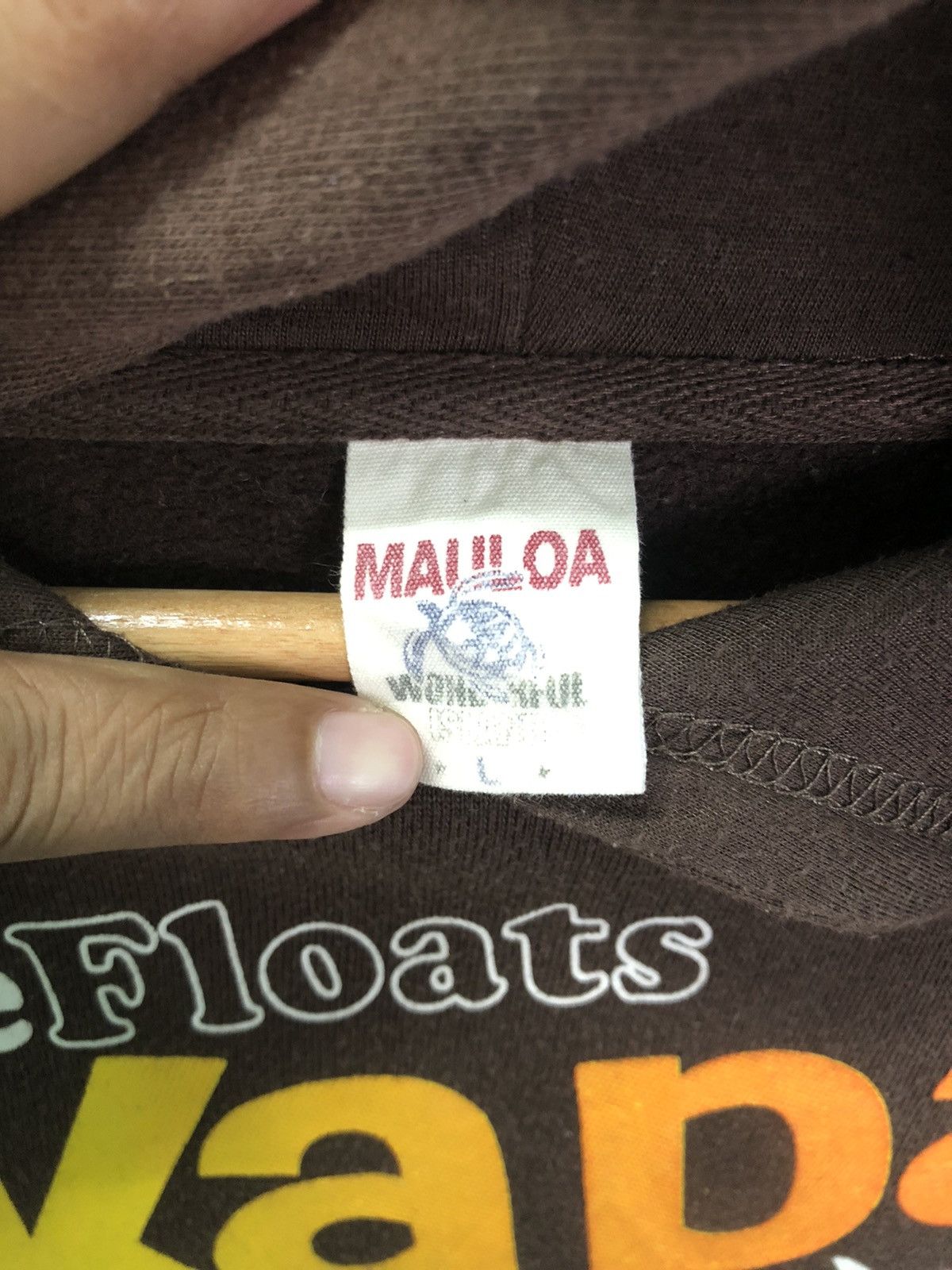 Vintage Vintage Mauloa Sunrise Floats Boxy Hoodie Size US M / EU 48-50 / 2 - 12 Thumbnail