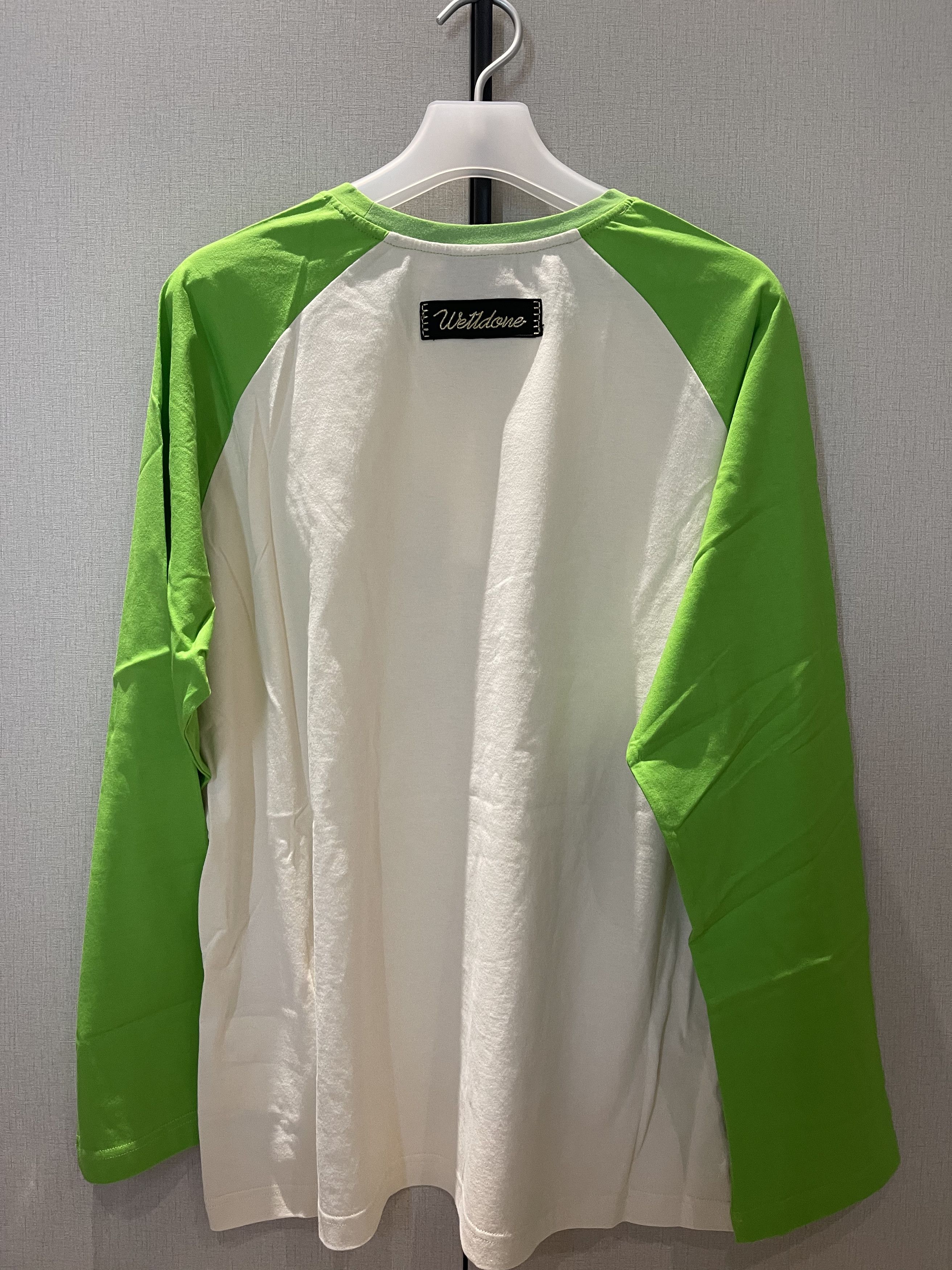 WE11DONE Monster Long Sleeve Raglan T Shirt Size US S / EU 44-46 / 1 - 4 Thumbnail