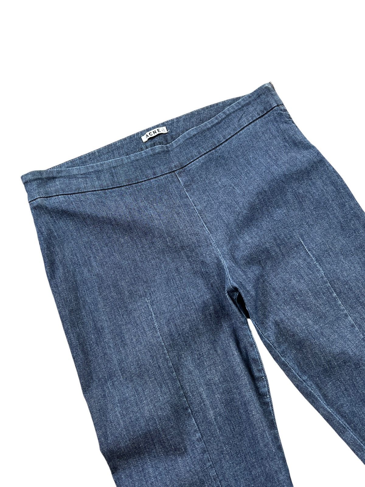 Acne Studios Acne SS13 Ripped Line Detail Stretch Denim Pants Size 31" - 6 Thumbnail
