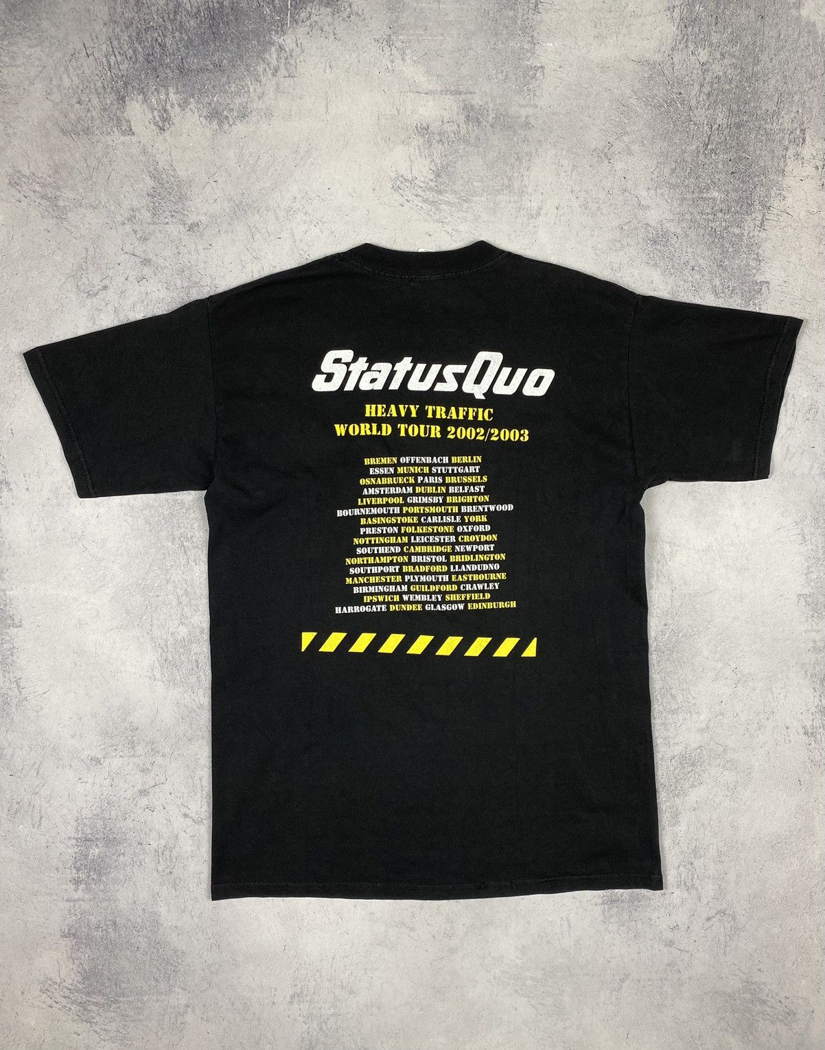 Band Tees Status Quo Heavy Traffic 2003 World Tour Vintage T Shirt Size US M / EU 48-50 / 2 - 8 Thumbnail