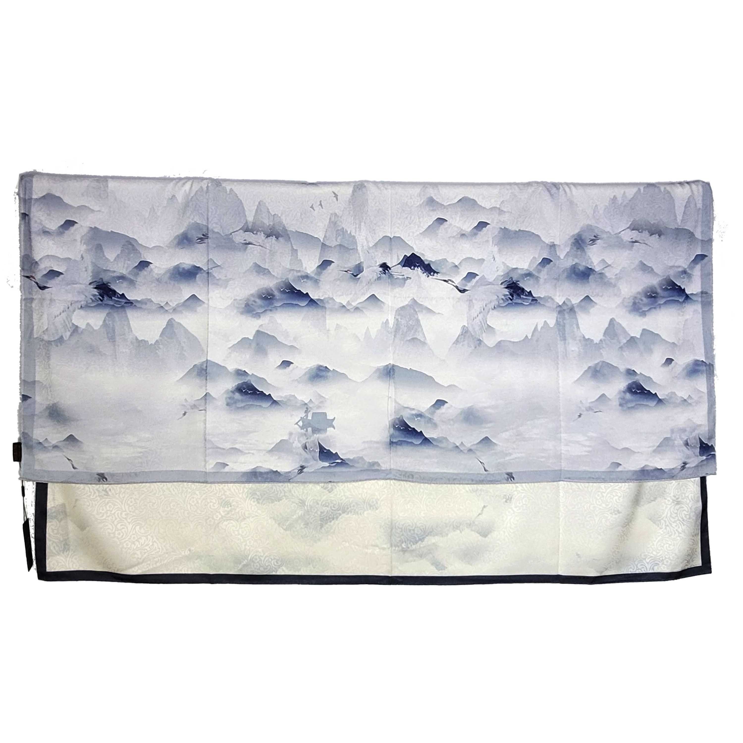 Other NWT Double Sided Silk Scarf 52"x52" Large Square Wrap 3220 Size ONE SIZE - 5 Thumbnail