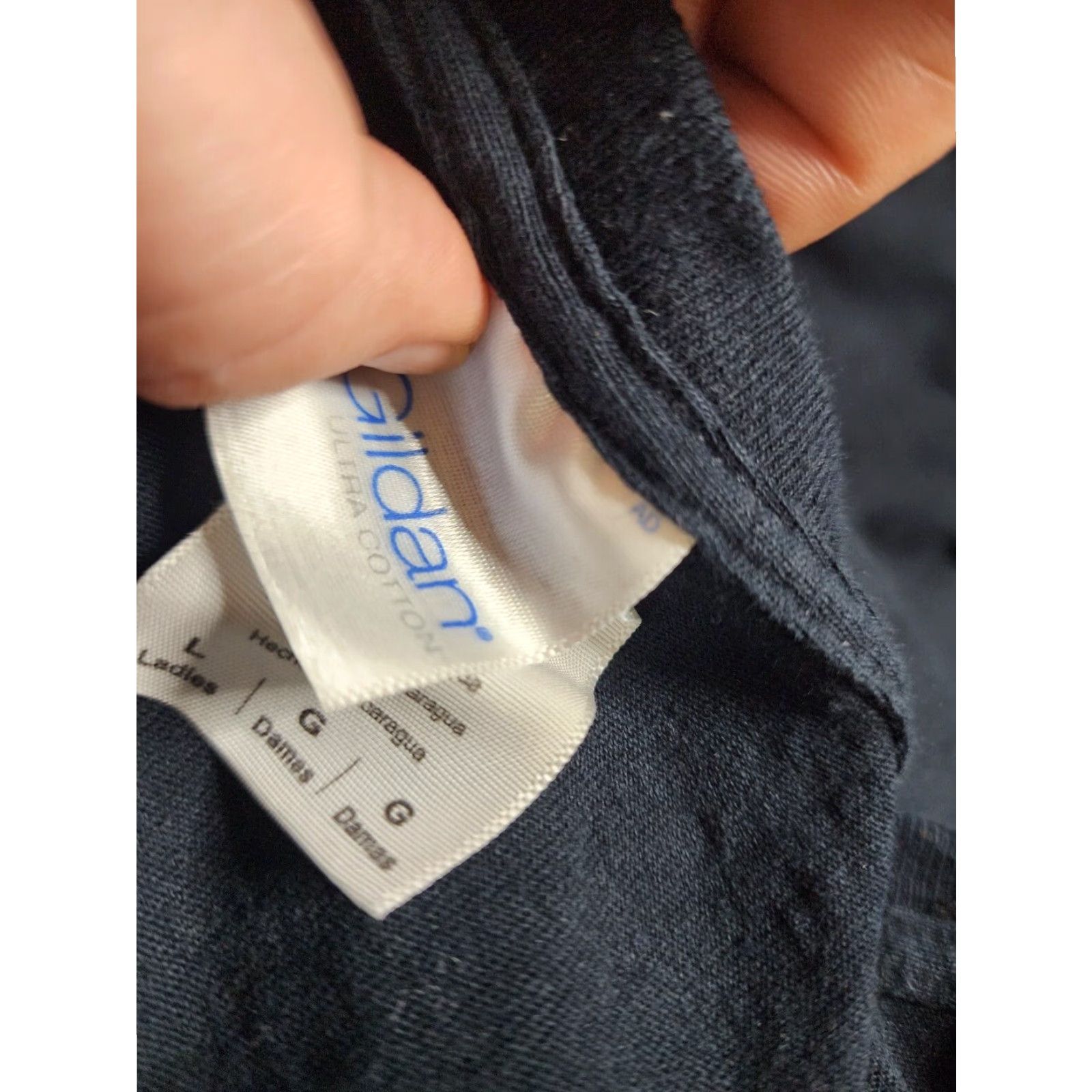 Gildan Bernie Sanders 2020 President Supporter Black T-Shirt Womens L Gildan Cotton Size L / US 10 / IT 46 - 4 Thumbnail
