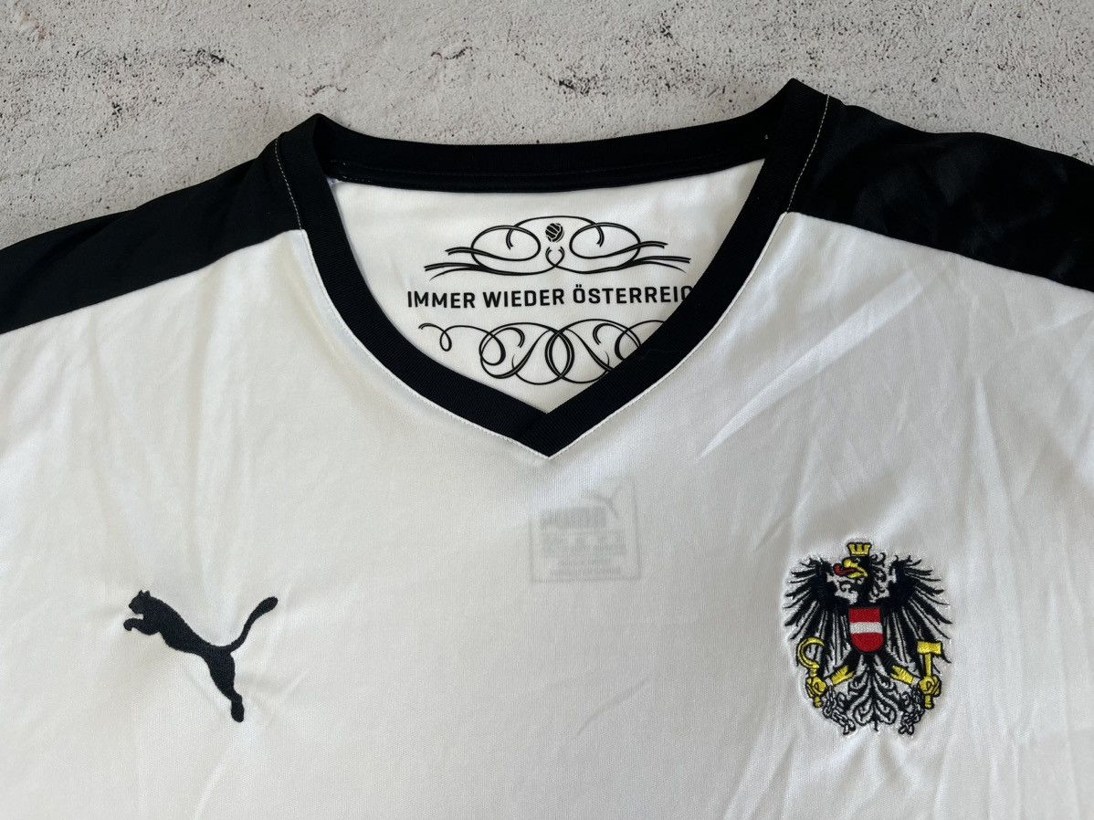 Puma AUSTRIA 2016 2017 AWAY FOOTBALL SHIRT SOCCER JERSEY PUMA Size US XXL / EU 58 / 5 - 6 Thumbnail