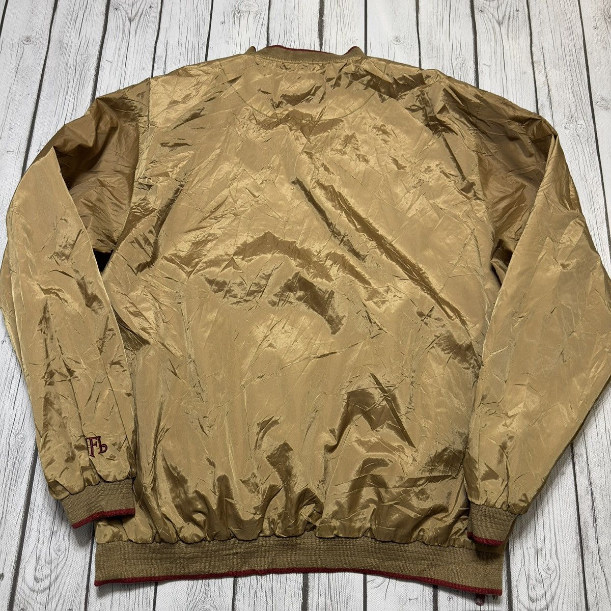 NFL × Vintage Vintage San Francisco 49ers reversible windbreaker Size US XL / EU 56 / 4 - 4 Thumbnail