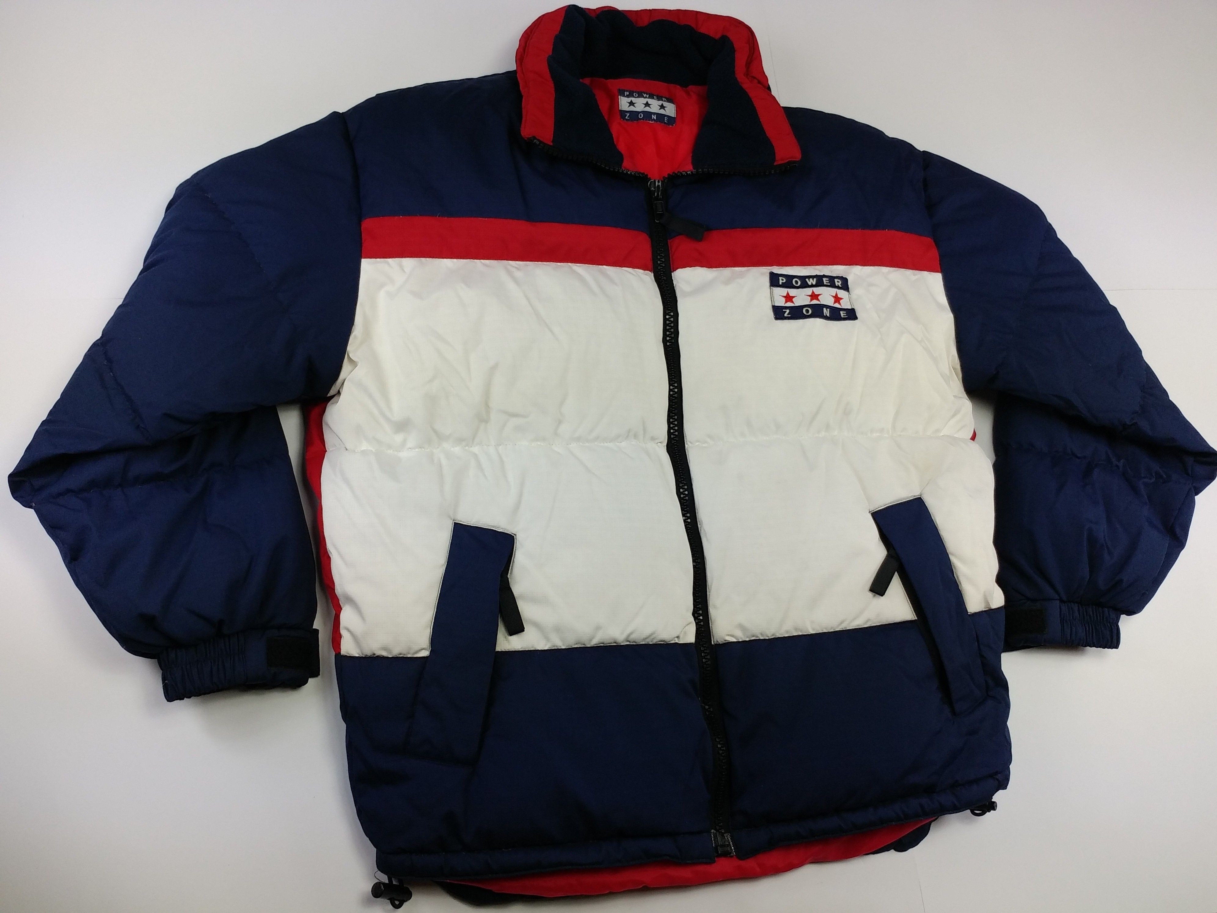 Vintage Powerzone jacket, vintage puffer jacket, 90s Y2K 1990s L Size US L / EU 52-54 / 3 - 15 Thumbnail