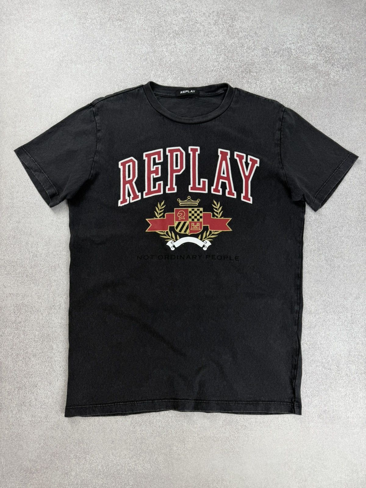 Replay Replay Men’s Logo Shirt Dark Grey Size M Size US M / EU 48-50 / 2 - 1 Thumbnail