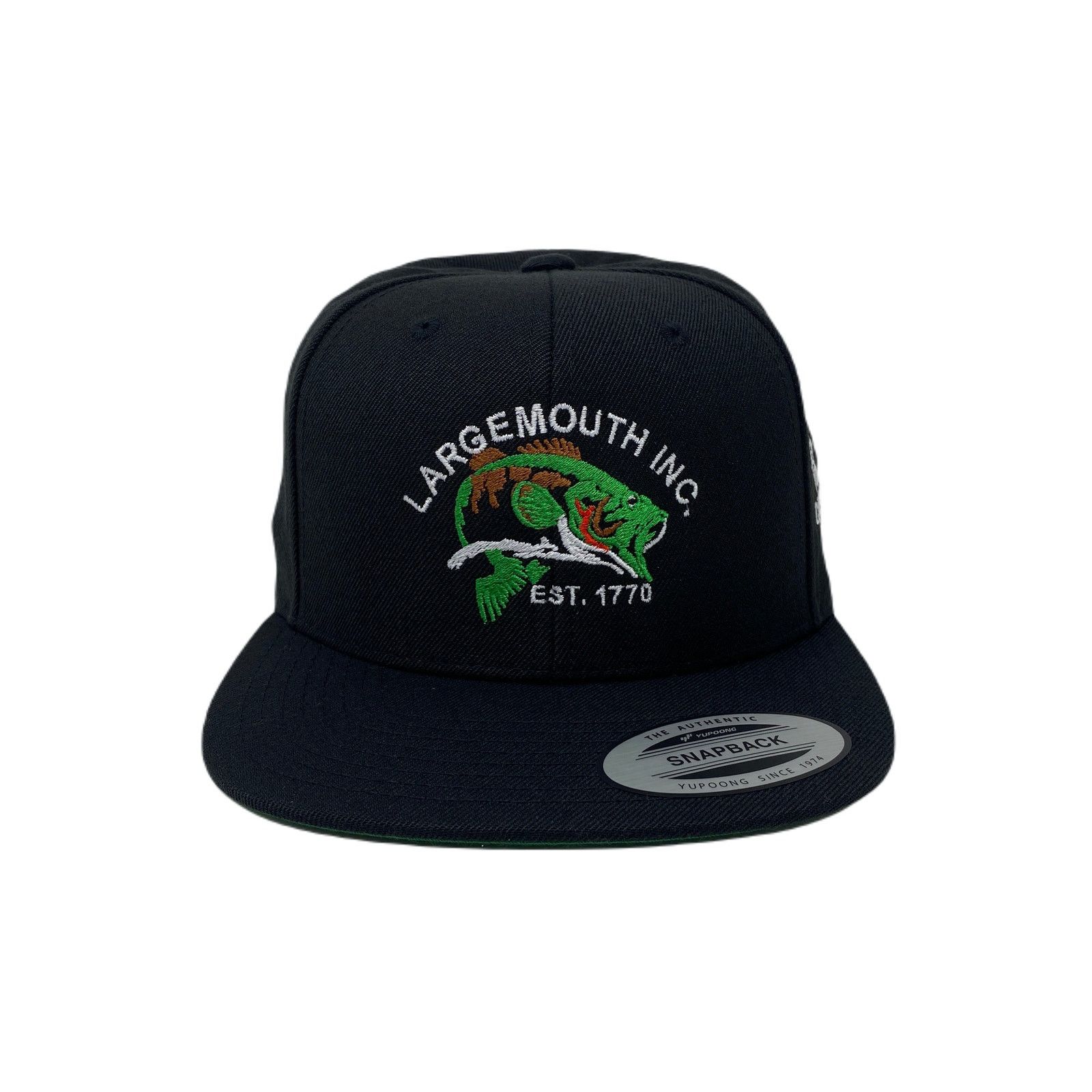 Other Largemouth Bass Lunker Toad Hog Fishing Snapback Hat Size ONE SIZE - 4 Thumbnail