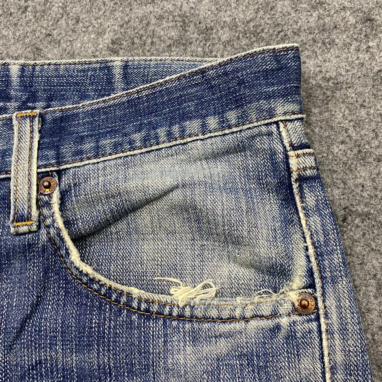Edwin 💥Best Offer💥Vintage Edwin 503 Distressed Denim Size US 34 / EU 50 - 9 Thumbnail