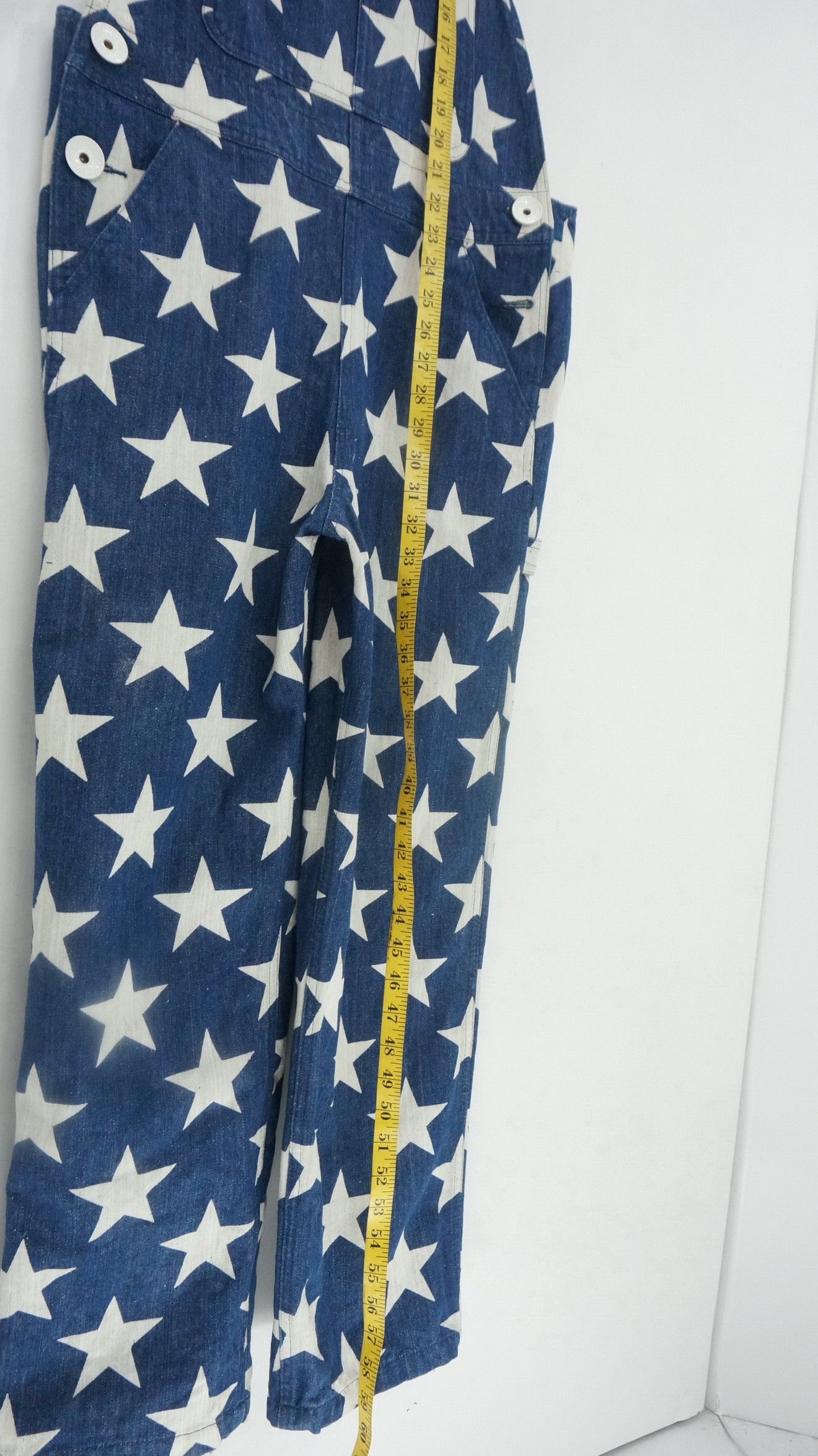 Vintage 💥 Rare CO AND LU Nos Star Overall Vivienne Inspired Size 31" - 8 Thumbnail