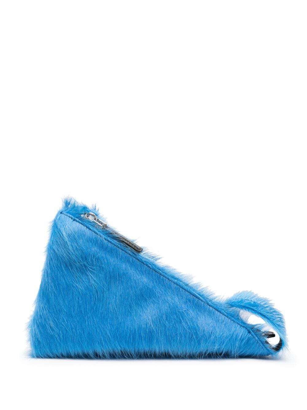 Marni Marni pony hair Prisma blue Triangular crossbody Size ONE SIZE - 7 Thumbnail