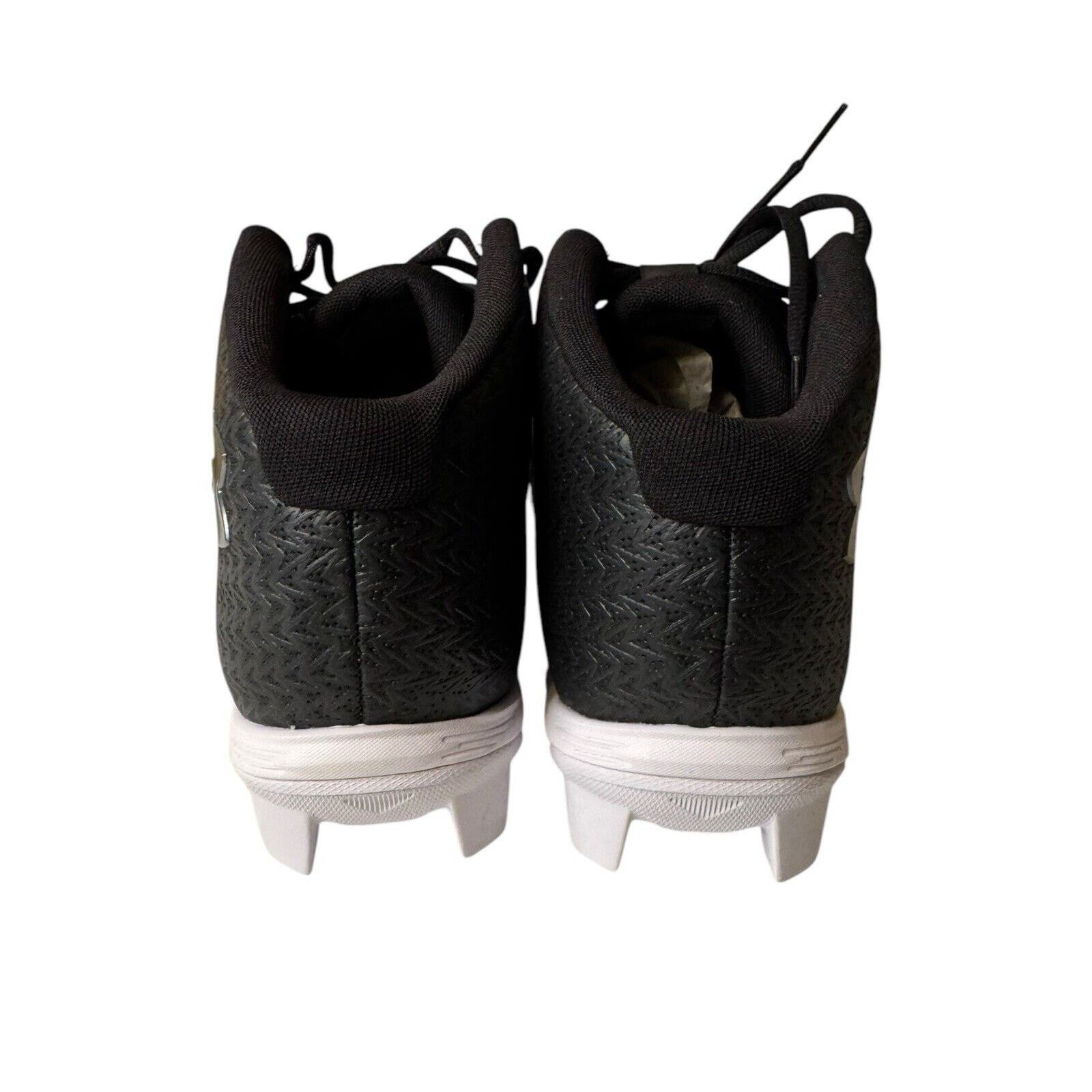 Under Armour Under Armour NEW Spotlight Franchise White Black Cleats Size US 12.5 / EU 45-46 - 3 Thumbnail