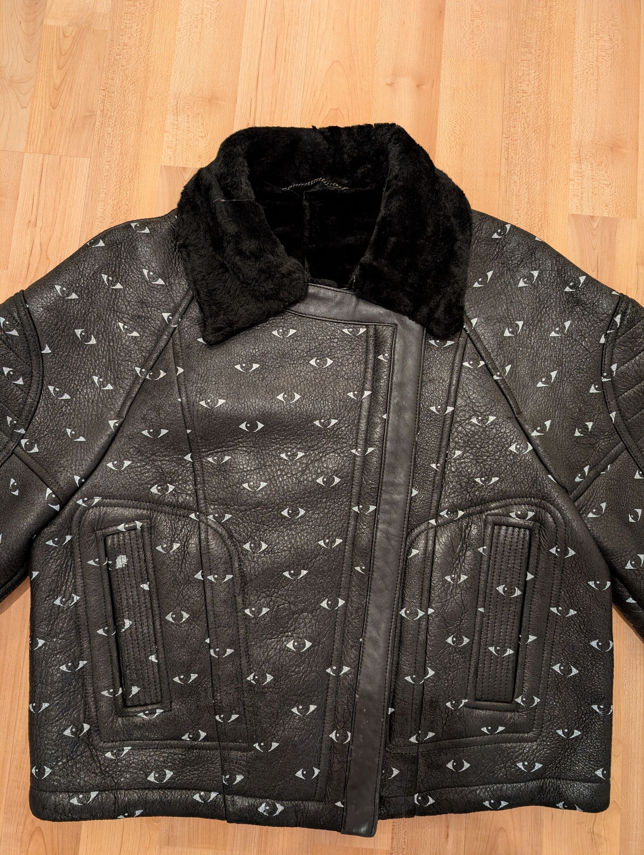 Kenzo Kenzo Eye leather jacket Size XS / US 0-2 / IT 36-38 - 2 Thumbnail