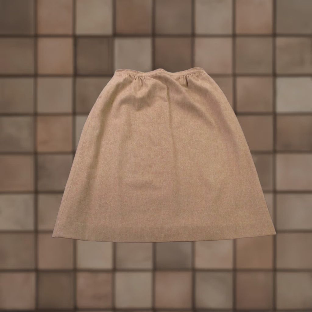 Pendleton Pendleton Skirt Women L Beige Wool A-Line Vintage Preppy USA Made Size 36" / US 14 / IT 50 - 1 Thumbnail