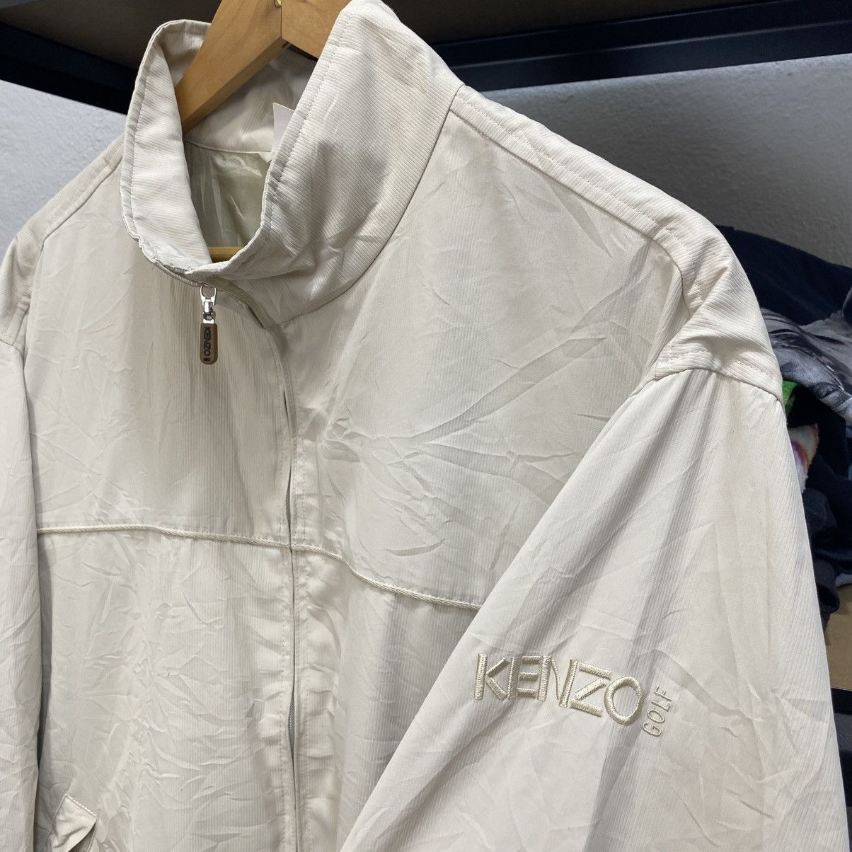 Designer × Kenzo × Vintage Vintage Kenzo Golf Windbreaker Embroidery Full Zip Size US M / EU 48-50 / 2 - 7 Thumbnail