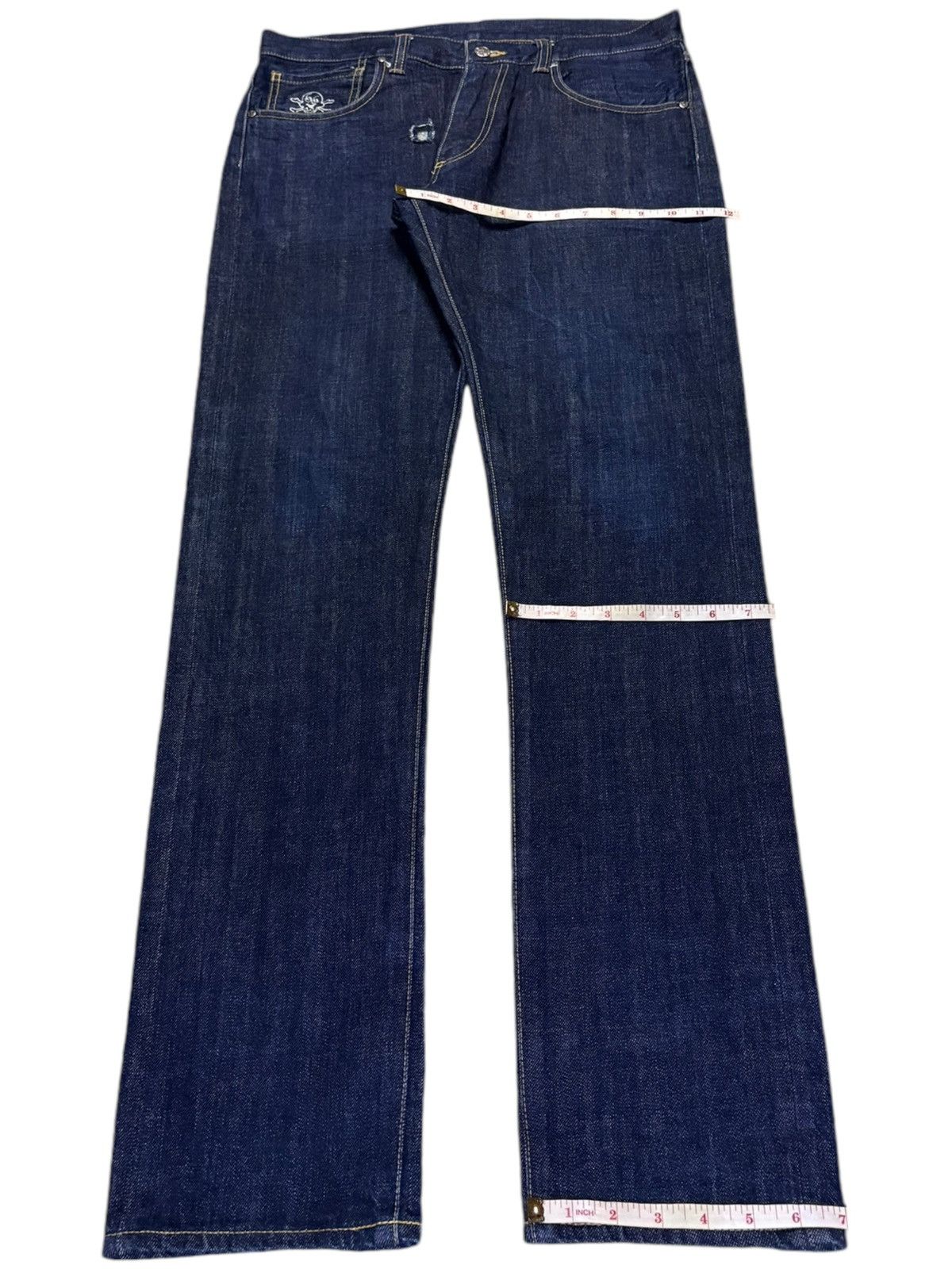 Billionaire Boys Club × Icecream OG Vintage Billionaire Boys Club Ice Cream Jeans Raw Denim Size US 34 / EU 50 - 14 Thumbnail