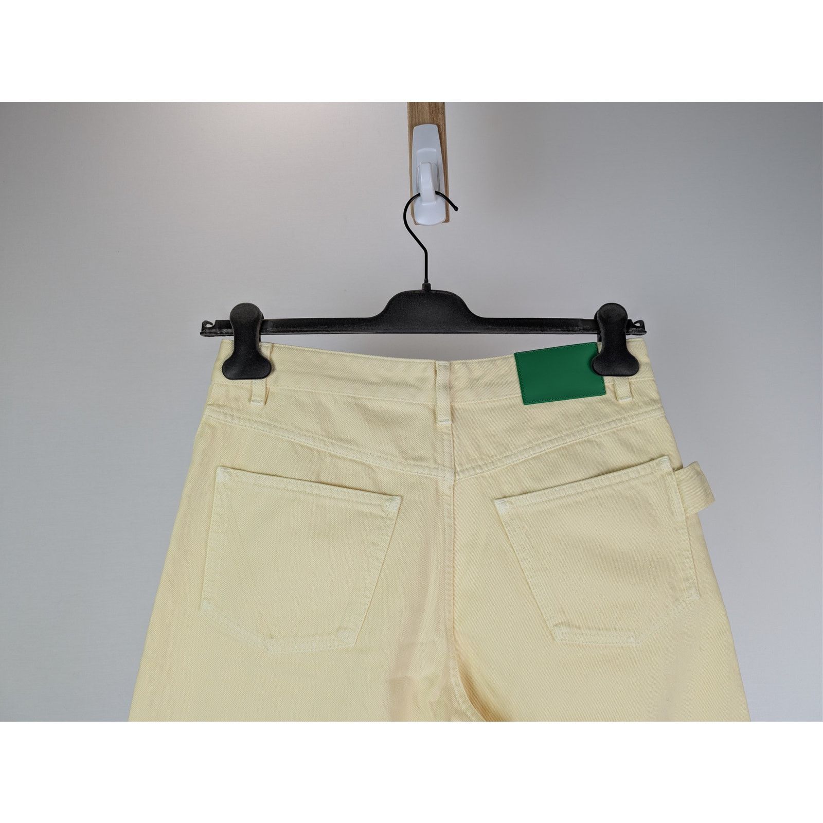 Bottega Veneta o1rshd1 Washed Coloured Denim Trousers Jean in Banana Size US 30 / EU 46 - 13 Thumbnail