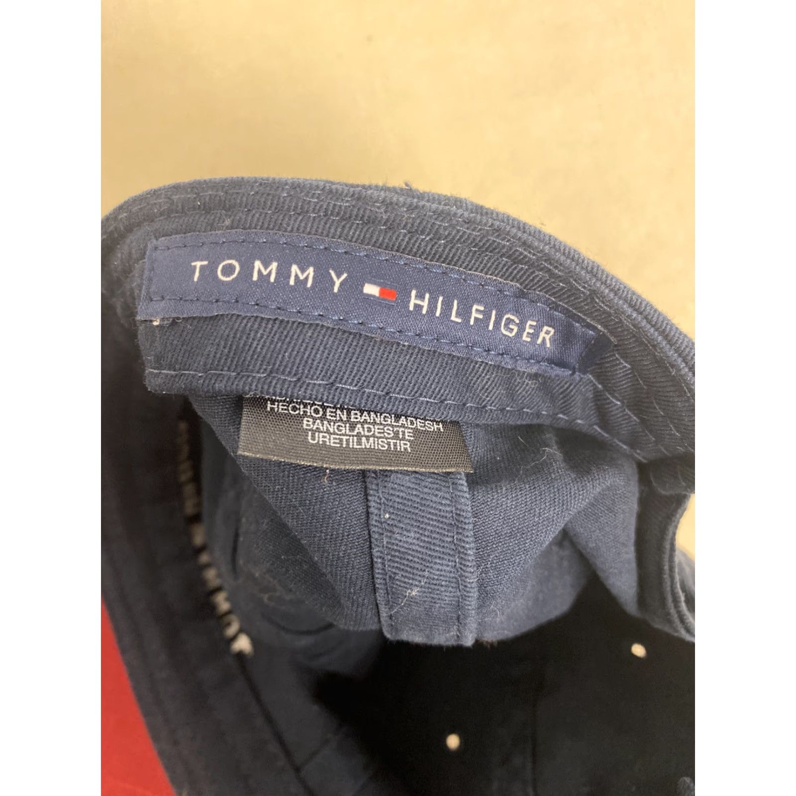Tommy Hilfiger Tommy Hilfiger Hat Baseball Cap Adult Adjustable Blue Logo Mens Size ONE SIZE - 6 Thumbnail