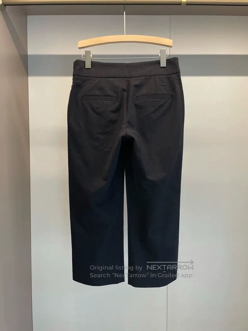 Brunello Cucinelli Brunello Cucinelli Black New Wool Long Trousers Size 26" / US 2 / IT 38 - 2 Thumbnail