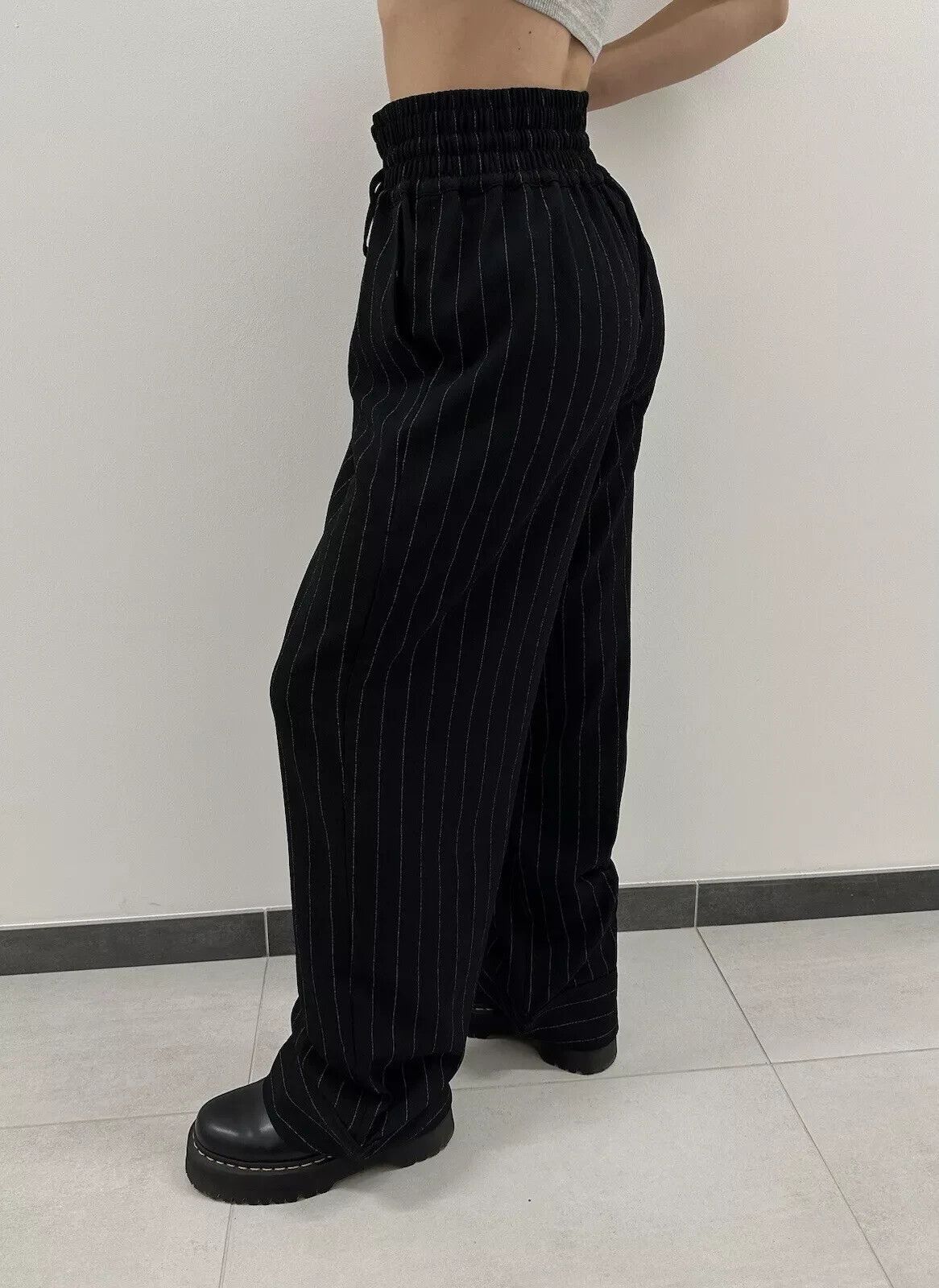 Ganni Ganni Trousers Stripped Polyester Womens Pants Size 36 Size 25" / US 0 / IT 36 - 6 Thumbnail