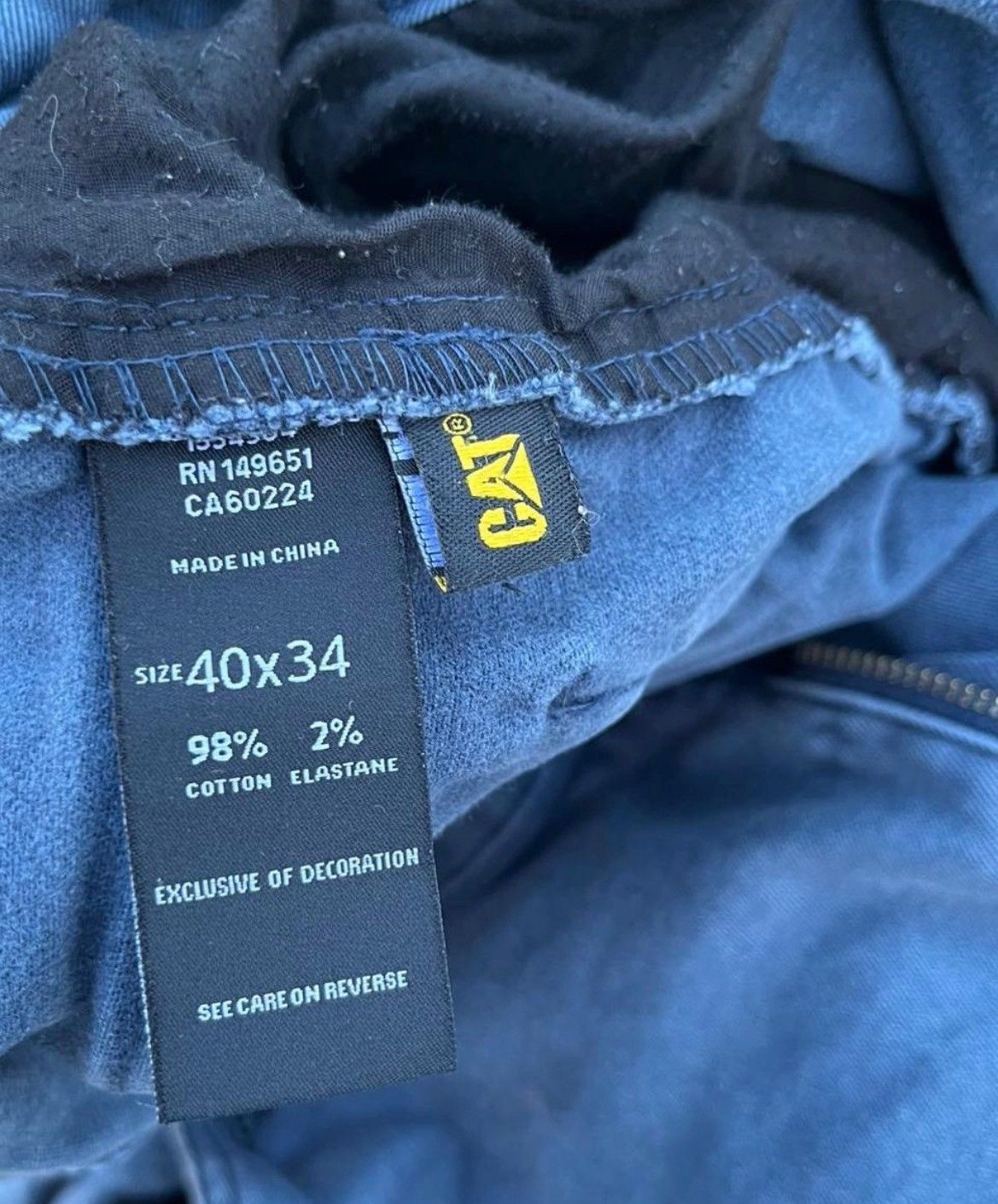 Caterpillar Caterpillar (CAT) Double-Knee Work Pants — Size 40×34 Size US 40 / EU 56 - 4 Thumbnail